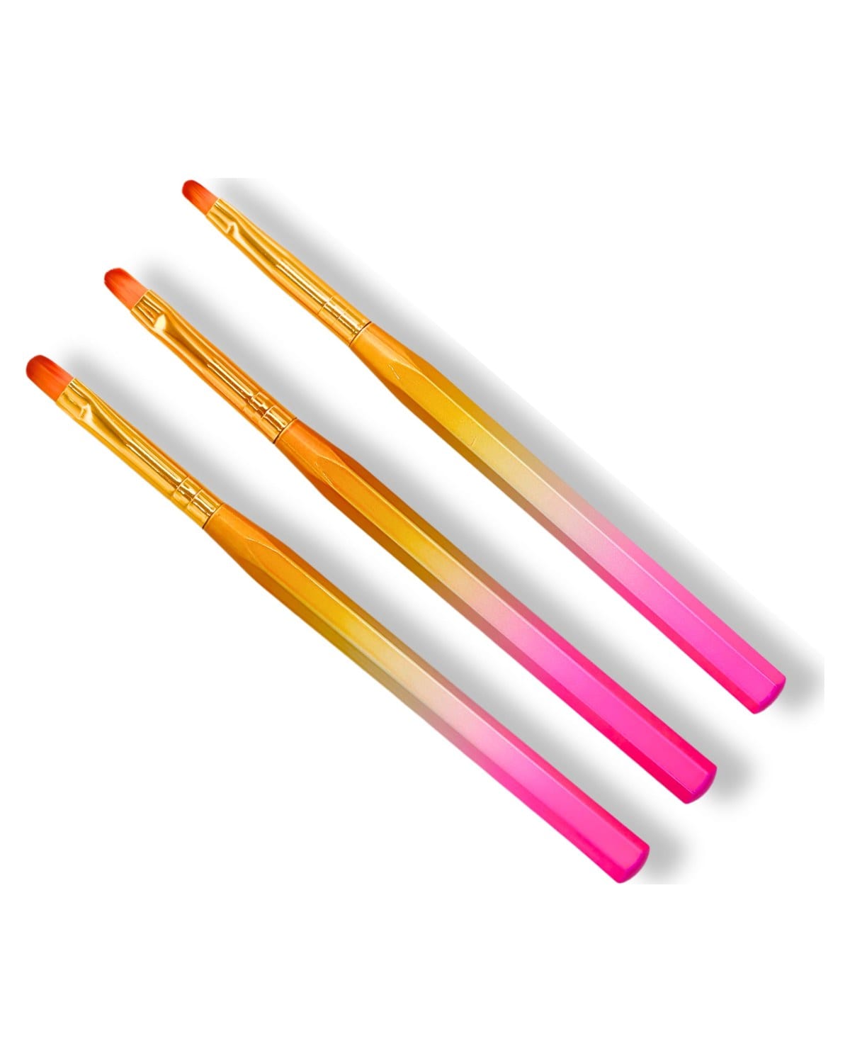 GLOBAL FASHION Professional Nail Art Gradient Pen UV Gel Brush Manicure Tool - Create Stunning Gradient Nails at Home | | (Set) — Color 100076698499