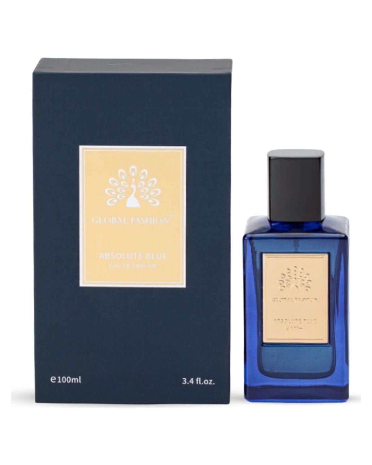 Men's Eau De Parfum - Natural Spray Luxury Fresh Aquatic Fragrance, Long-Lasting, Ocean Inspired, Elegant and Sophisticated, Ideal for All Seasons, Perfect for Him (Absolute Blue)