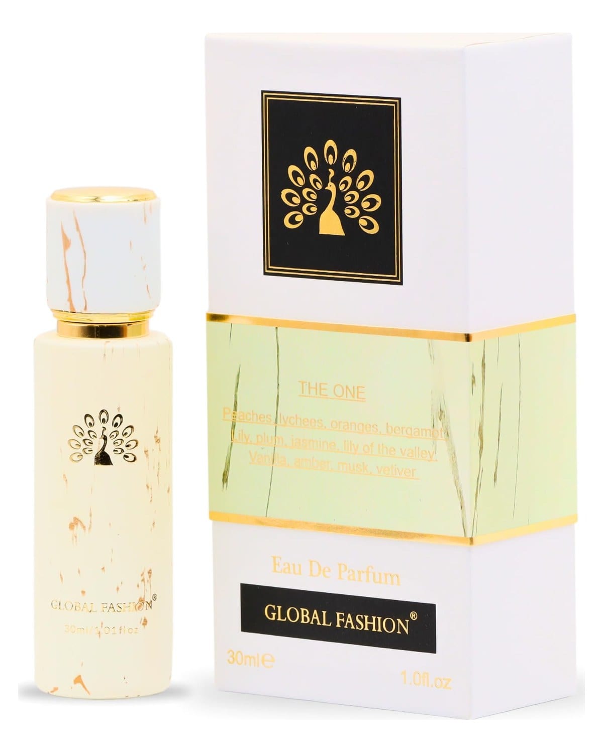 Global Fashion Eau de Parfum Spray for Women – 30 ml EDP, Long-Lasting Luxury Perfume Gift for Her (The one) — Scent -0614537741994