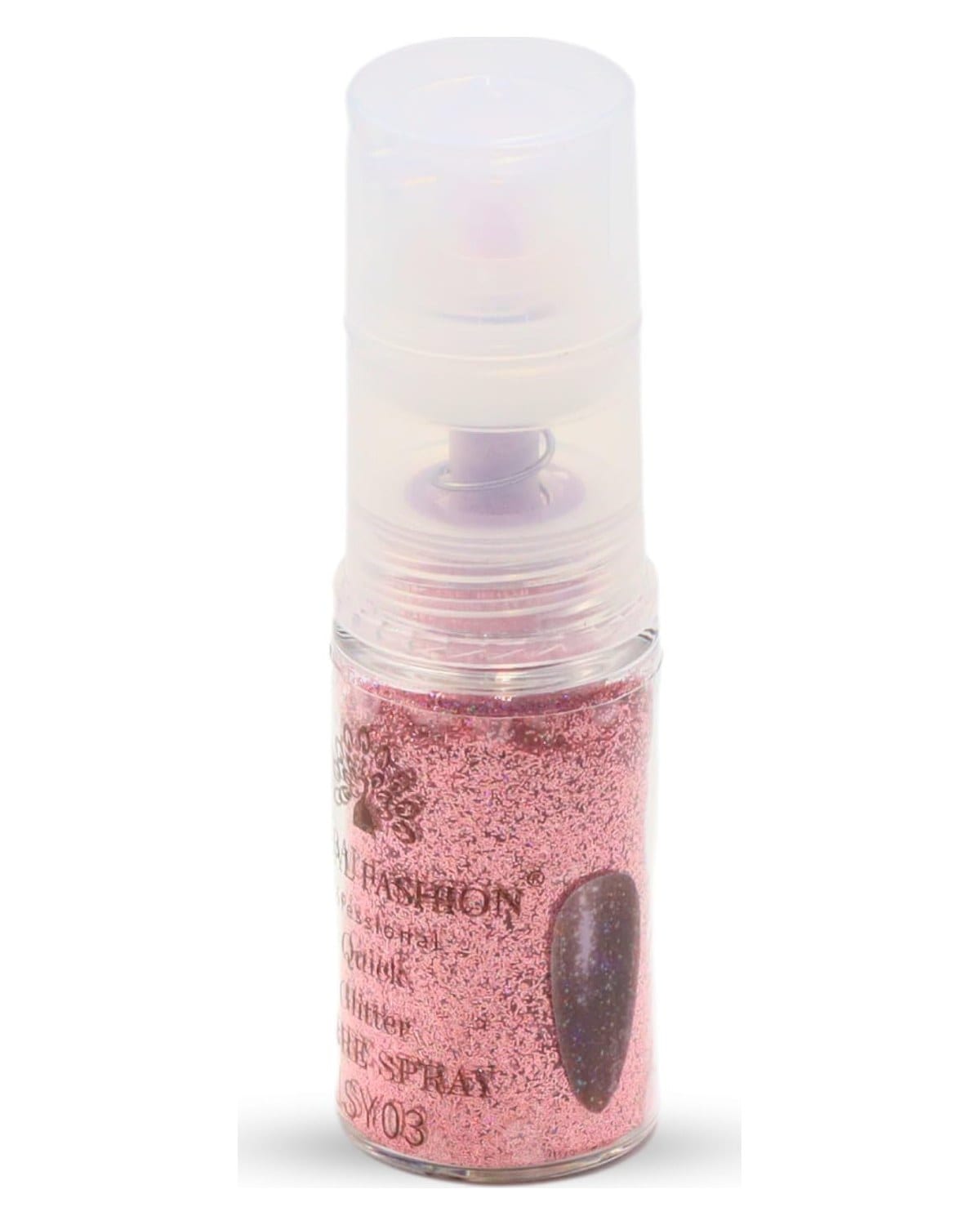 GLOBAL FASHION Professional Quick Glitter Ombre Nail Spray - Effortless Gradient Nails in Seconds (7.5g) by (Glitters LSY03)