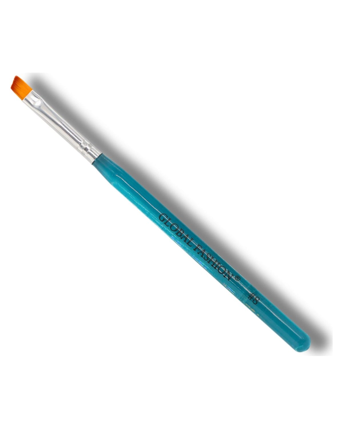 Flat Synthetic Nail Brush for UV Gel Polish - Create Stunning Nails at Home - | (#8) — Color 100030288046