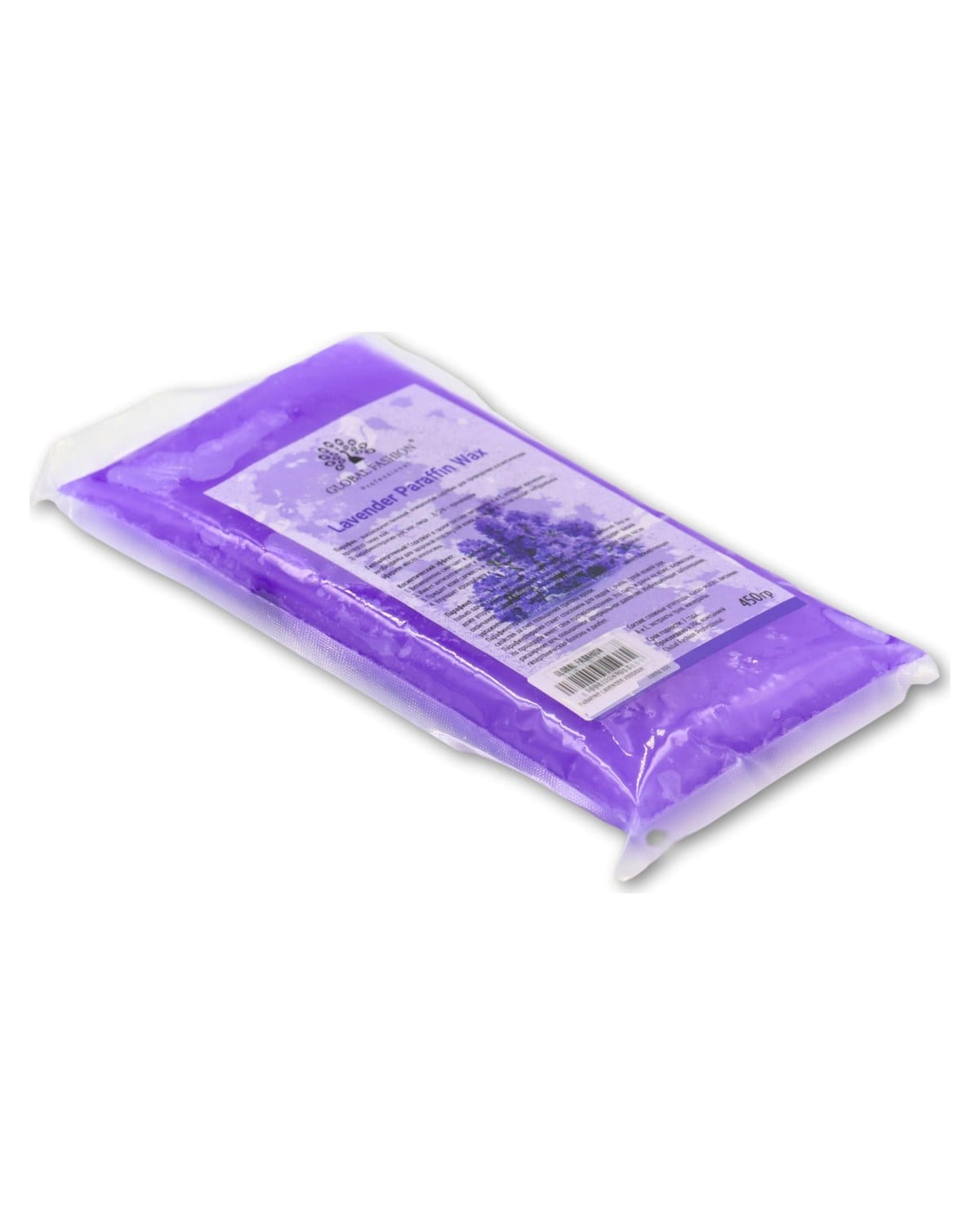 GLOBAL FASHION Professional Paraffin Wax, 450g, Pure for Hands, Feet, and Body | Moisturizes, Softens, and Exfoliates Skin | (Lavender Paraffin Wax)