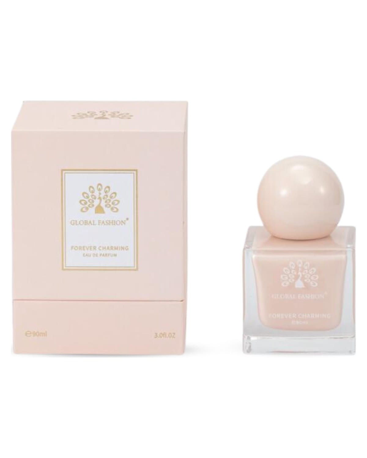 Eau De Parfum 90ml - Global Fashion | Natural Spray Luxury Fragrance for Women, Long-Lasting with Bergamot, Rose, Jasmine, Musk & Vanilla Notes | Perfect for Any Occasion (Forever)