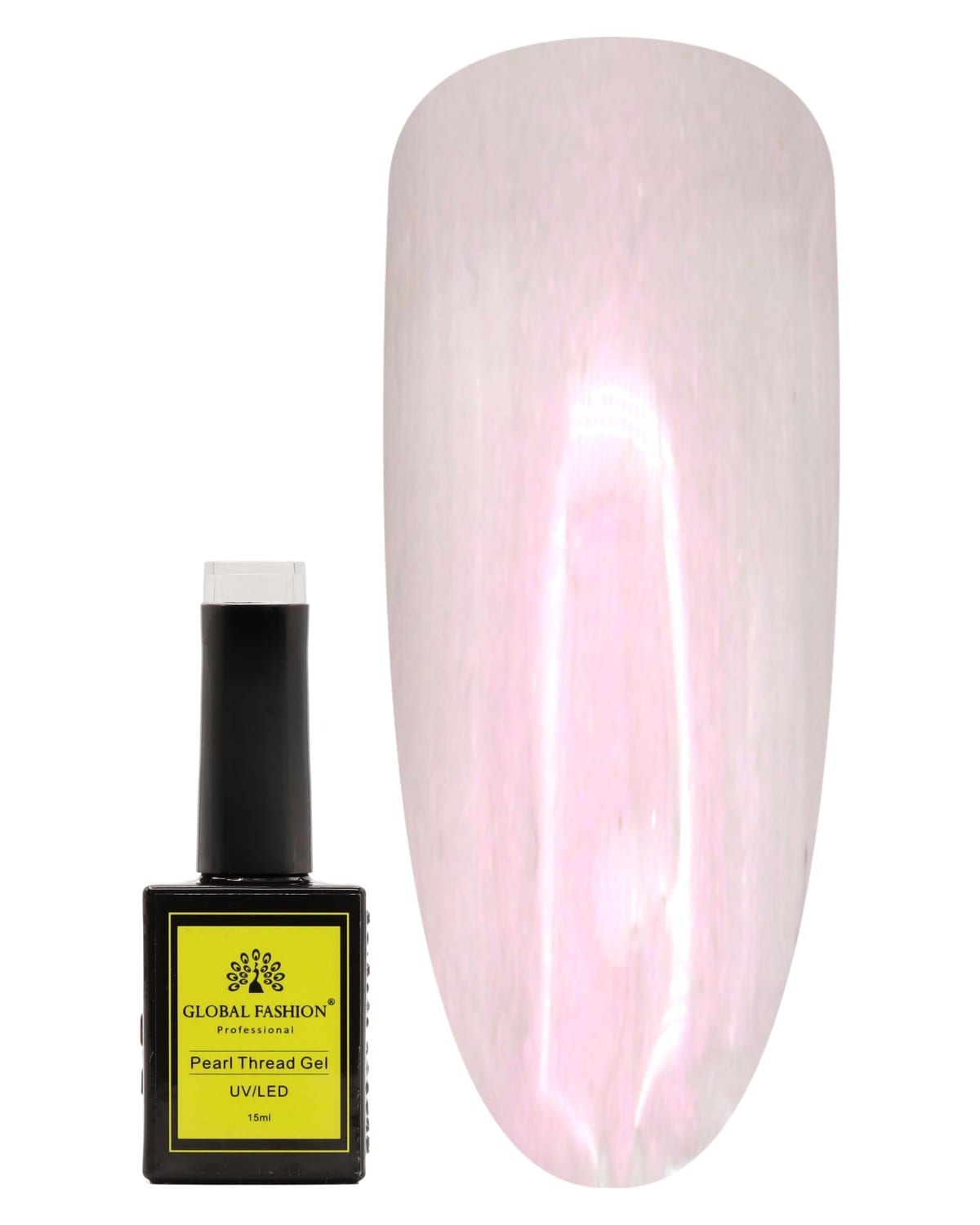Pearl Thread Gel Nail Polish 15ml - 194 — Color 195, 15ml