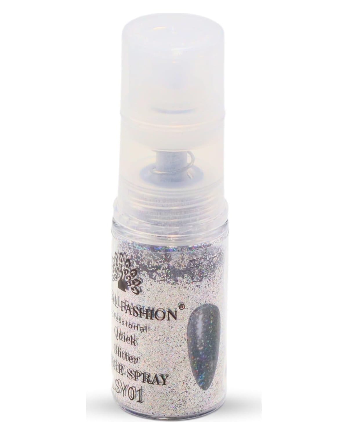 GLOBAL FASHION Professional Quick Glitter Ombre Nail Spray - Effortless Gradient Nails in Seconds (7.5g) by (Glitters LSY01)