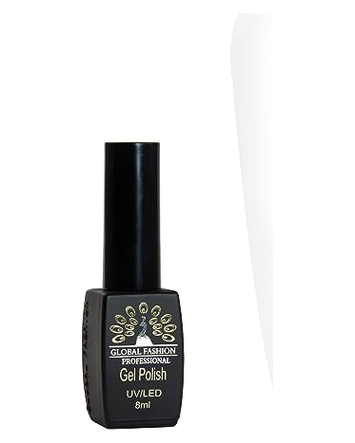Black Elite Gel Polish 8ml, Long-Lasting Gel Colors, (292)