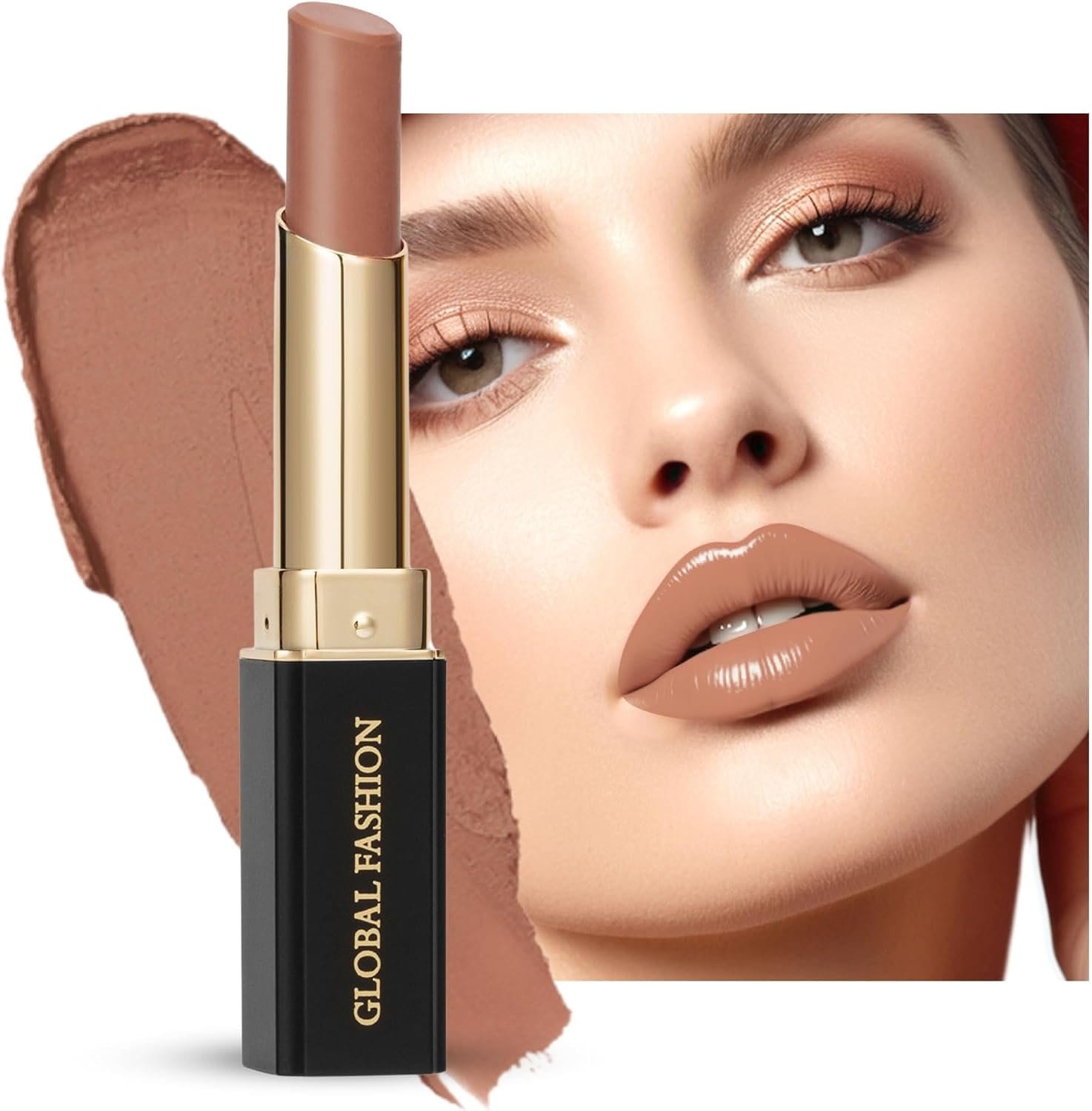 Global Fashion Silk Smooth Matte Lipstick – Long-Lasting, Luxurious Color, Rich Hydration, Lightweight Formula, Lightweight Matte Lip Color for Women, Available in Multiple Shades — Color 105 Red Berry
