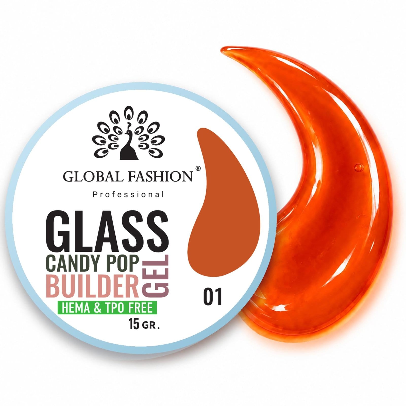 Glass Candy Pop Builder Gel - 15g