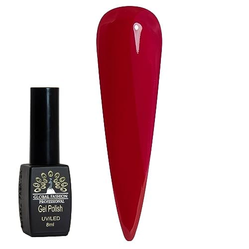 Black Elite Gel Polish 8ml Global Fashion - Unleash Creativity with 381(2 of 3) Long-Lasting Gel Colors, Chip-Free, High-Shine, Vegan, UV/LED Curable, Salon-Quality Manicures at Ho — Color FBM-4603764619738