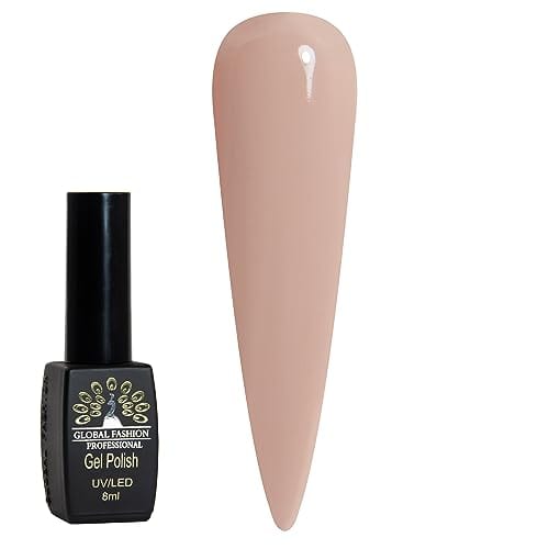 Black Elite Gel Polish 8ml Global Fashion - Unleash Creativity with 381(3 of 3) Long-Lasting Gel Colors, Chip-Free, High-Shine, Vegan, UV/LED Curable, Salon-Quality Manicures at Ho — Color FBM-4603764620734