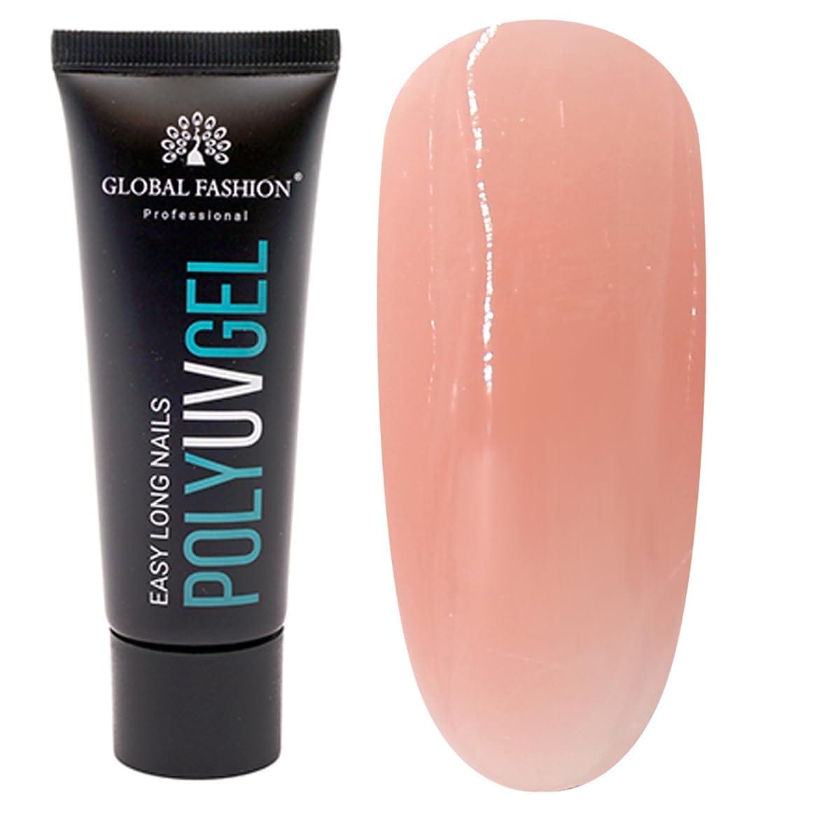 GLOBAL FASHION Professional Poly UV Gel: Long-Lasting, Durable, and Easy-to-Use Nail Enhancements | (04)