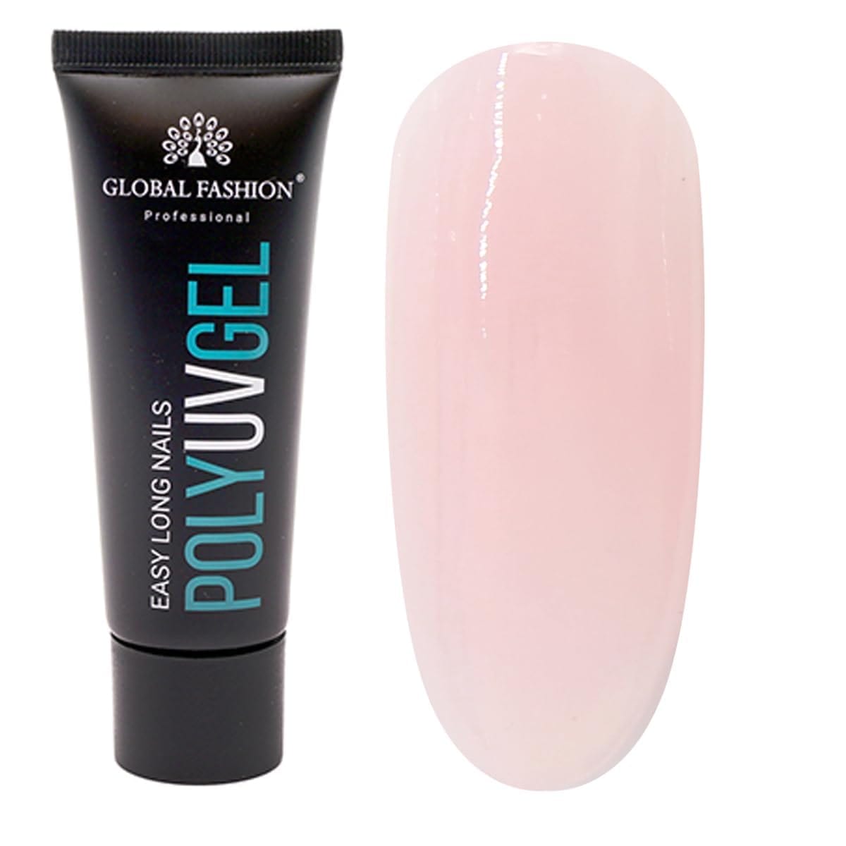 GLOBAL FASHION Professional Poly UV Gel: Long-Lasting, Durable, and Easy-to-Use Nail Enhancements | (10)