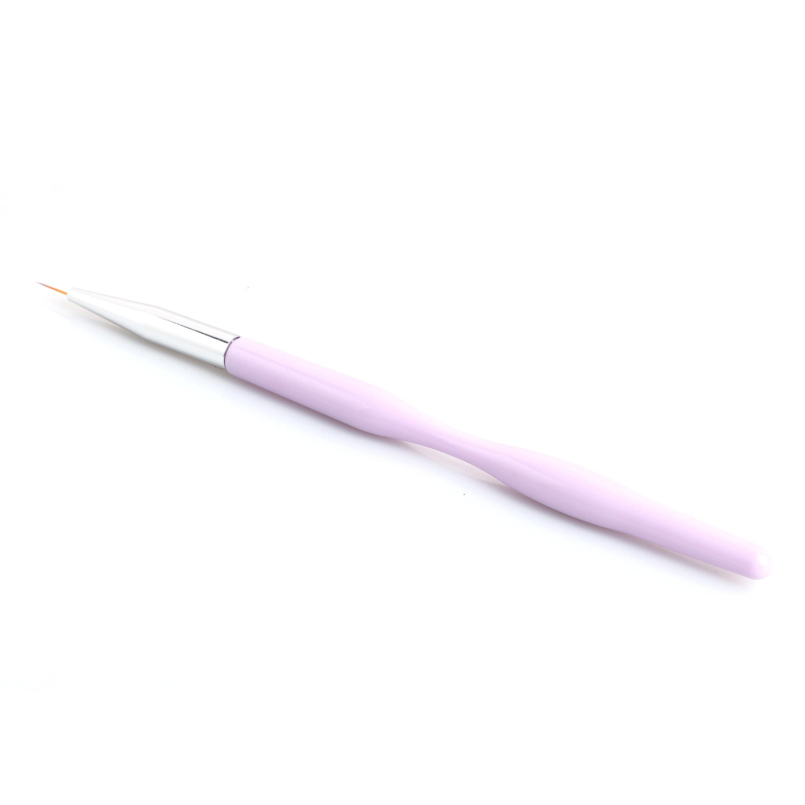 GLOBAL FASHION Professional Nail Art Liner Brush Set - Create Stunning Nail Art Designs at Home (7mm, 9mm, 11mm) | | (9mm)
