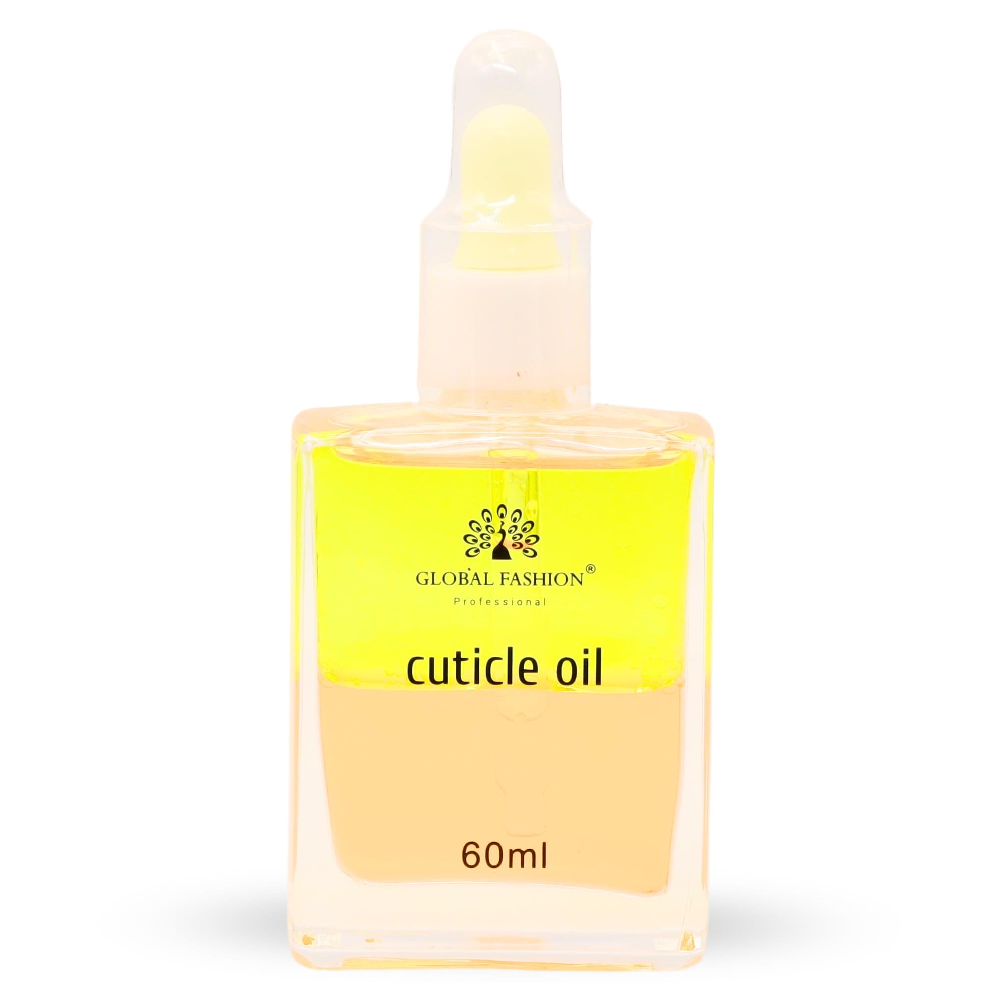 Cuticle Oil 60 ml - Jojoba & Vitamin E Nail & Cuticle Treatment with Sweet Almond Oil - Deep Hydration, Nourishes & Repairs, Strengthens Brittle Nails - Dropper for Salon & Home Ca — Scent 0614537760223