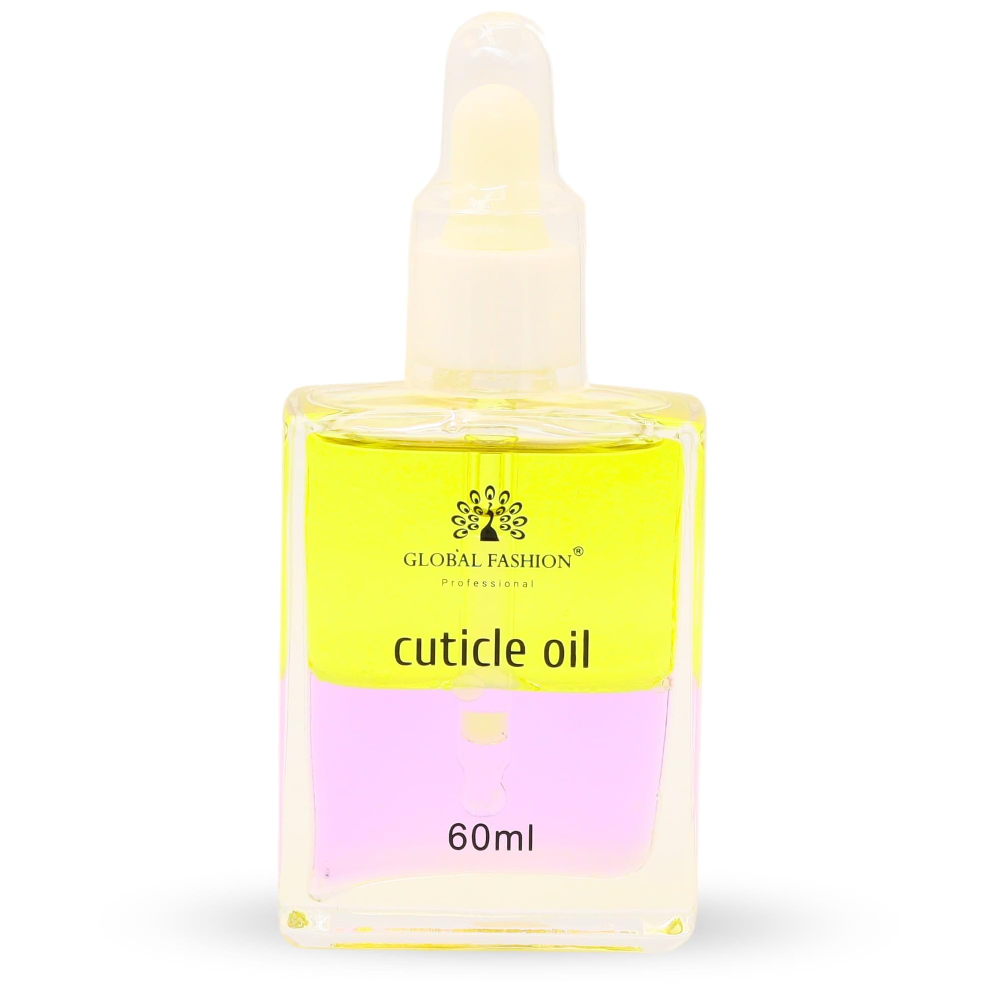 Cuticle Oil 60 ml - Jojoba & Vitamin E Nail & Cuticle Treatment with Sweet Almond Oil - Deep Hydration, Nourishes & Repairs, Strengthens Brittle Nails - Dropper for Salon & Home Ca — Scent 0614537760292