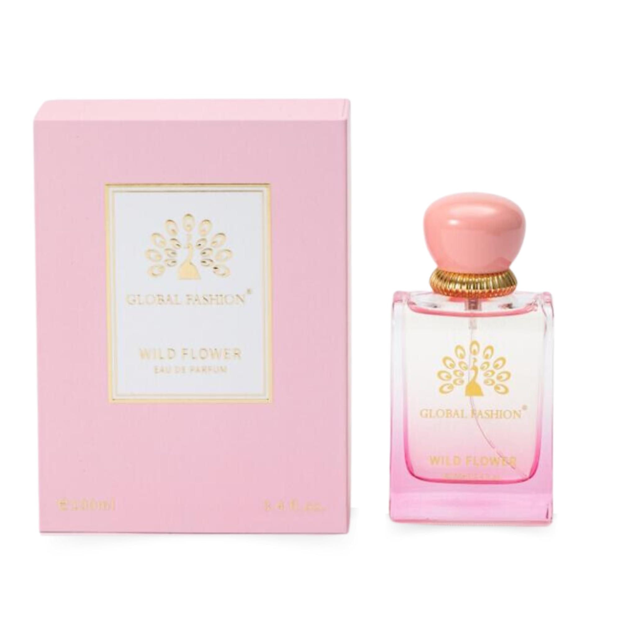 Eau De Parfum - Natural Spray Luxury Fragrance, Long-Lasting, Fresh & Elegant Scent, Perfect for Women | Luxury Vaporisateur for All Seasons | Global Fashion (Wild Flower)