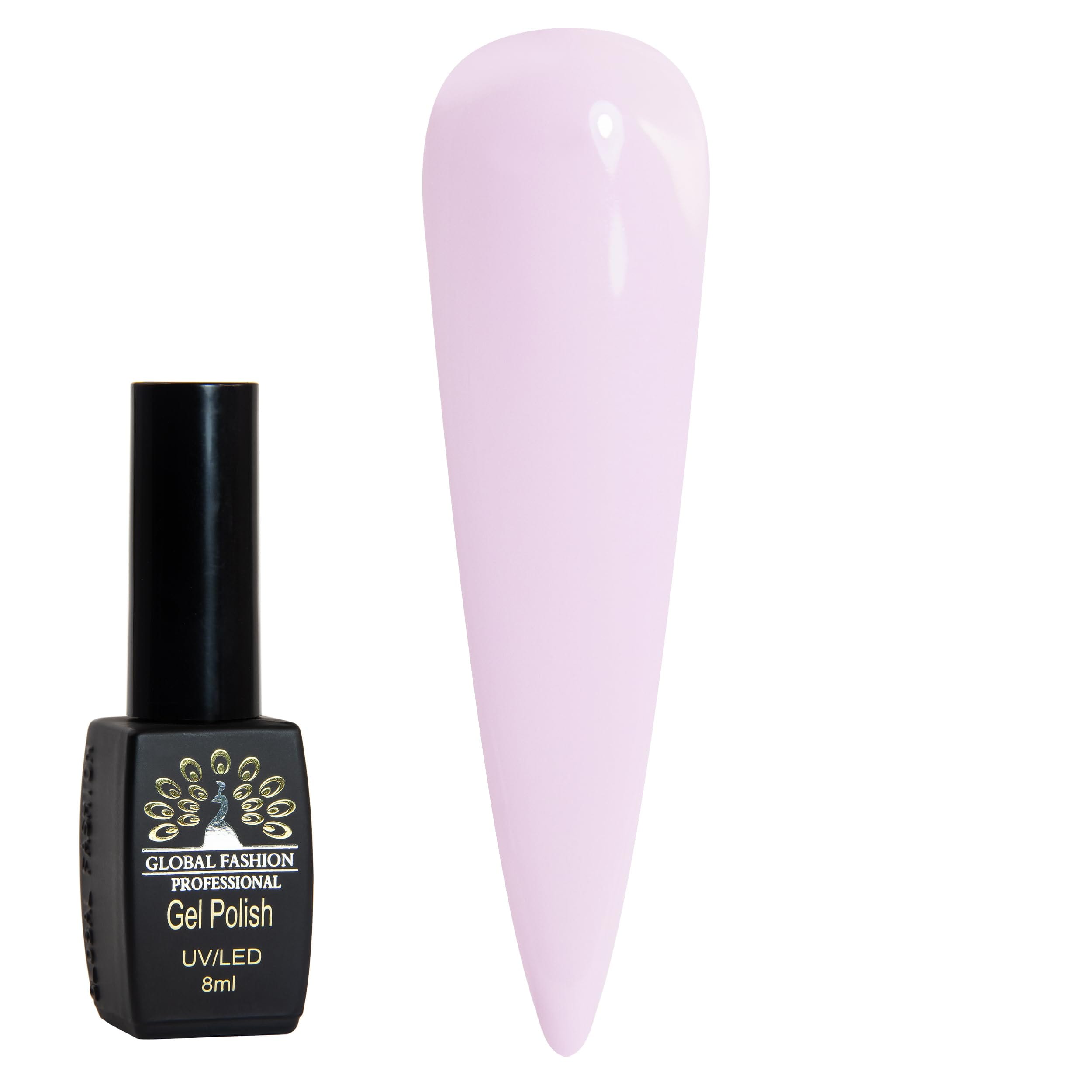 Black Elite UV/LED Gel Polish – Long-Lasting Soak-Off Nail Color, Chip-Free, High-Shine Vegan Formula, Salon-Quality Gel for Nail Art & Home Manicures – (Shade 082, 8ml) — Color FBM-4603764618359