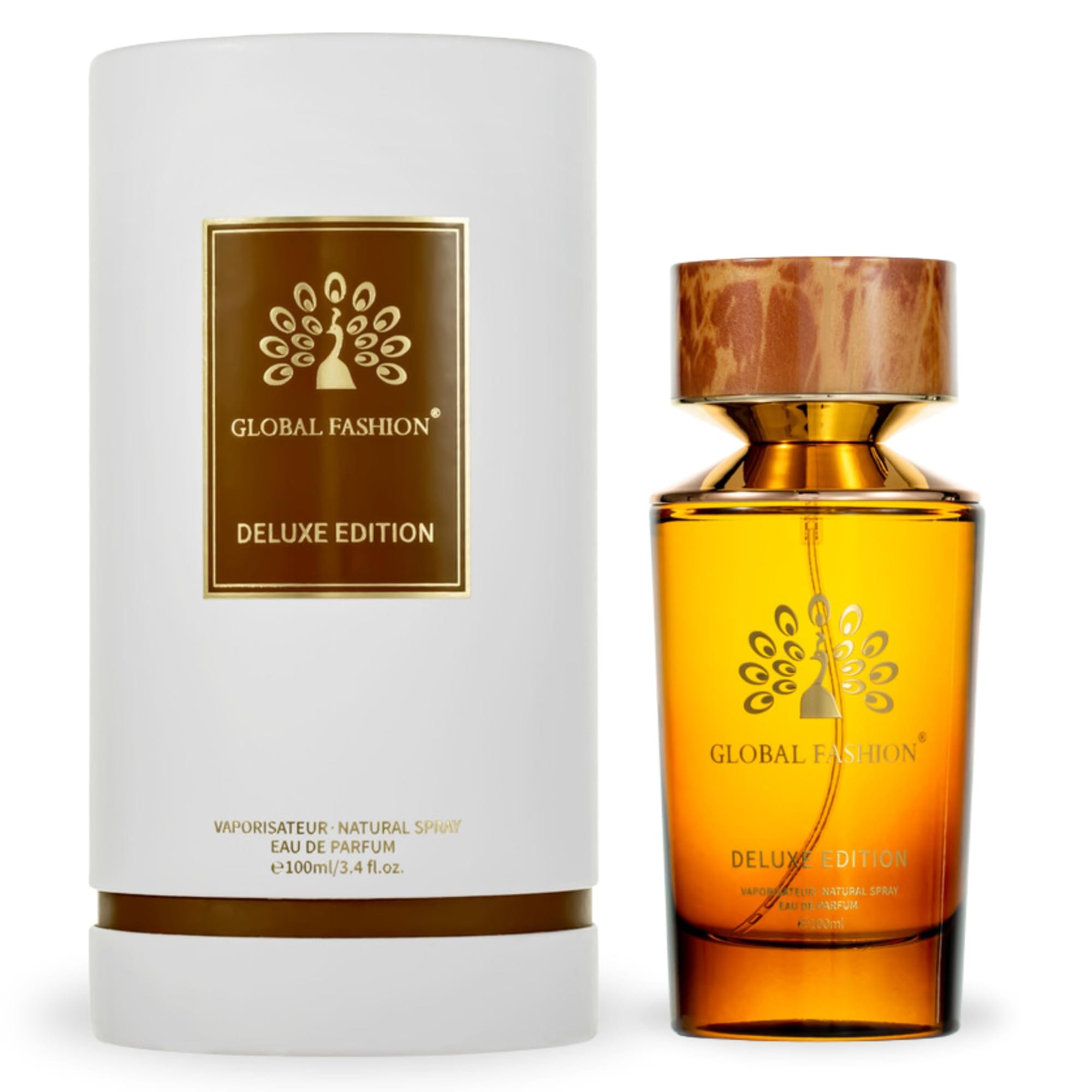EAU DE Parfum for Men by Global Fashion | Natural Spray | Long-Lasting Floral Fragrance | Fresh & Elegant Luxury Vaporisateur | Perfect for Any Occasion | (Deluxe Edition)