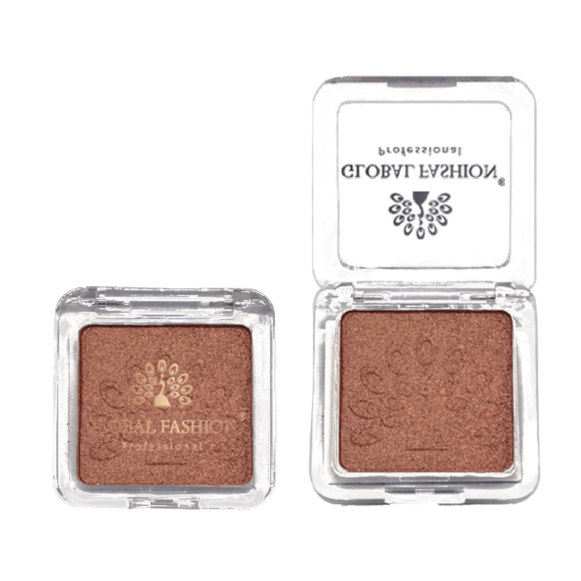 Global Fashion Professional 1-Color Eyeshadow Palette – Highly Pigmented Single Shade, Long-Lasting Matte & Shimmer Finish, Blendable Eye Makeup for All Skin Tones, Compact Design — Color Palette 06