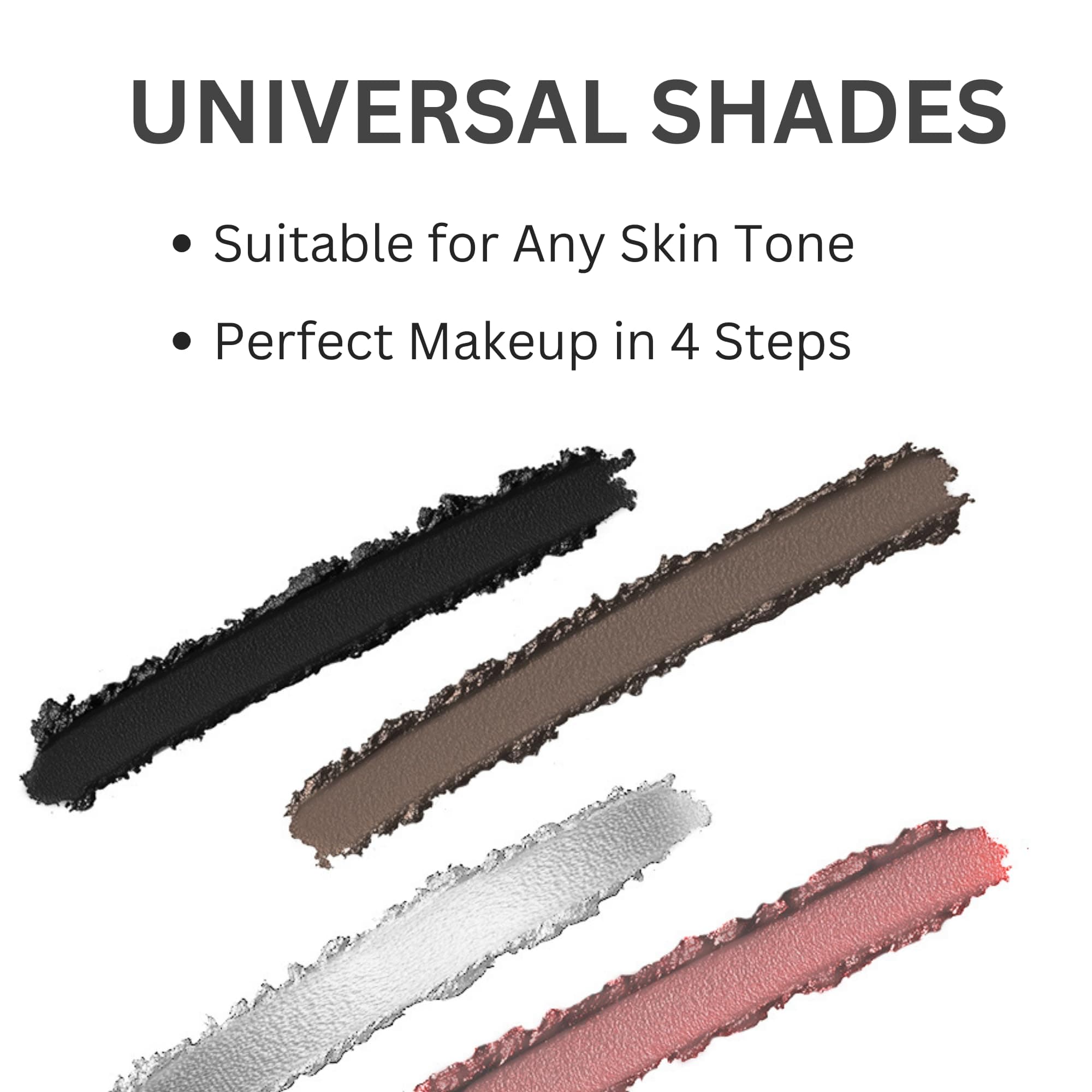 4-in-1 Makeup Pen – Eyebrow Pencil, Black Eyeliner, Lip Liner & Highlighter | Retractable, Waterproof, Smudge-Proof, Long-Lasting Beauty Stick for Quick Touch-Ups — 3
