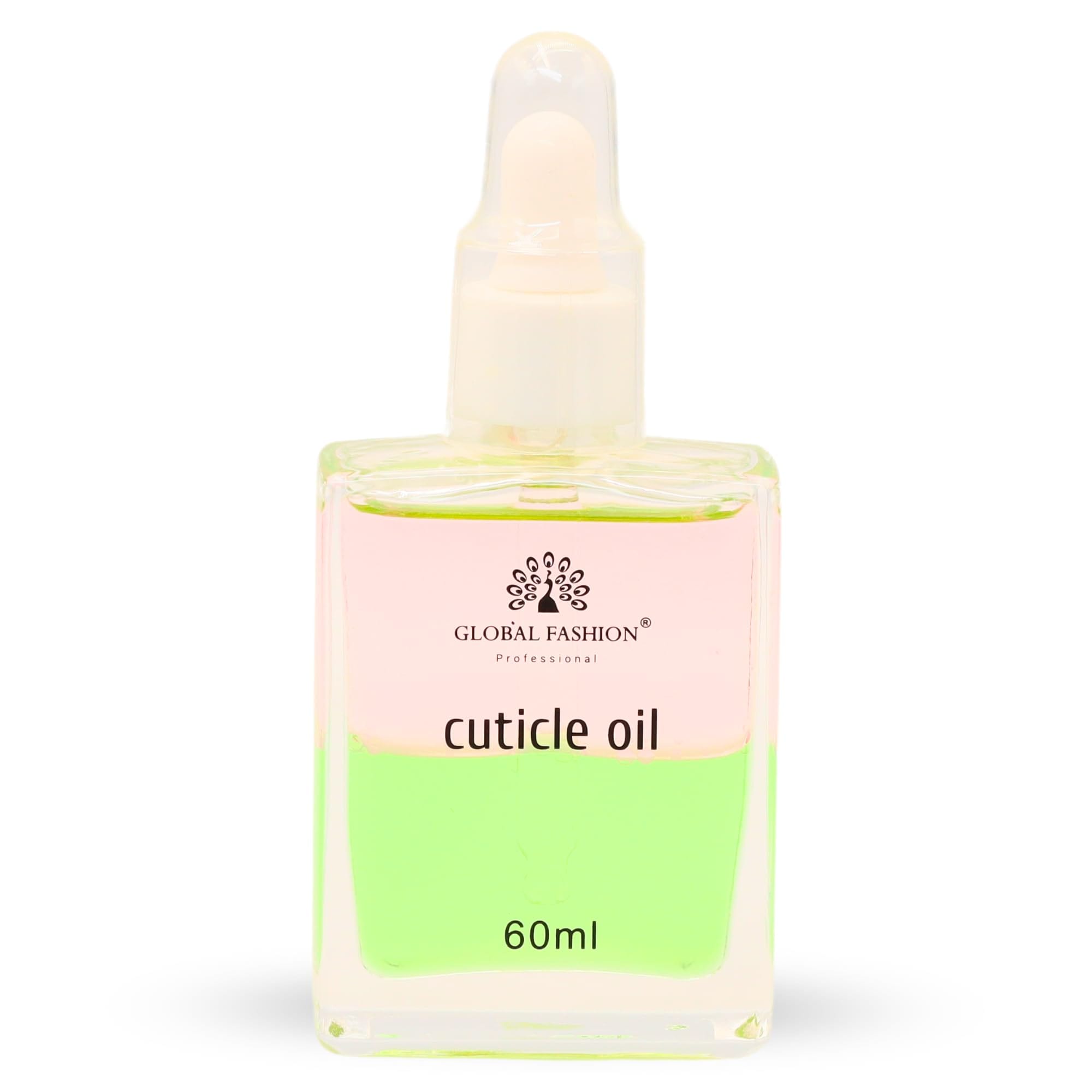 Cuticle Oil 60 ml - Jojoba & Vitamin E Nail & Cuticle Treatment with Sweet Almond Oil - Deep Hydration, Nourishes & Repairs, Strengthens Brittle Nails - Dropper for Salon & Home Ca