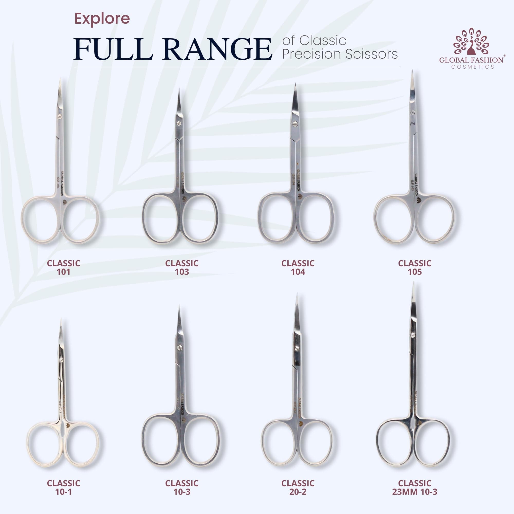Global Fashion Cuticle Scissors – Hand Sharpened, Medical Stainless Steel, Precision Blades for Nail & Cuticle Trimming, Rust-Resistant Manicure Tool for Home & Salon Use — 7