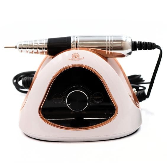 GLOBAL FASHION M15 Professional Nail Drill Kit – 68W, 45,000 RPM High-Speed E-File, Variable Speed, Low Noise, Overload Protection, Lightweight for Gel, Acrylic & Polygel Manicure — 2