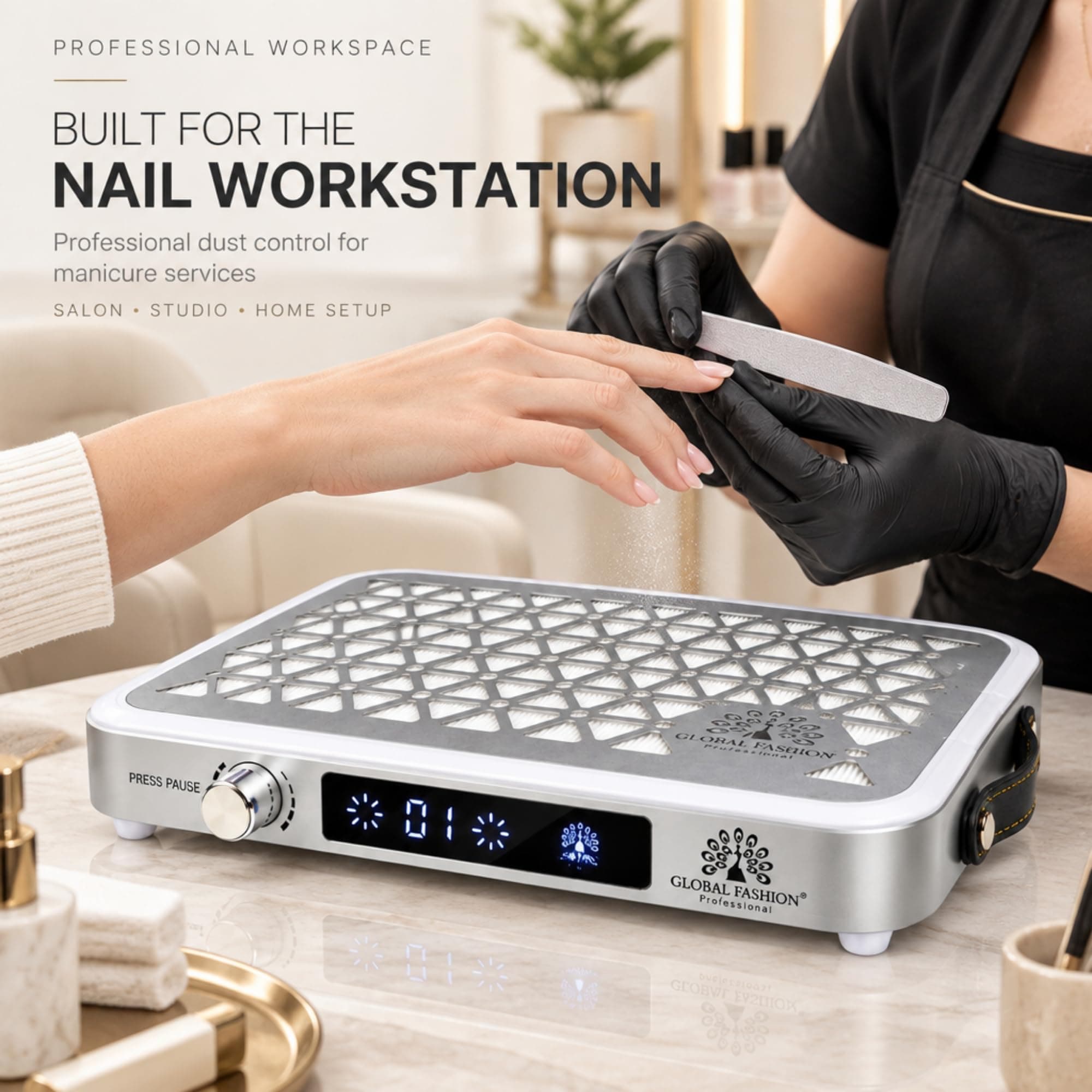 Nail Dust Collector - G-63 Turbo - 180w — 5