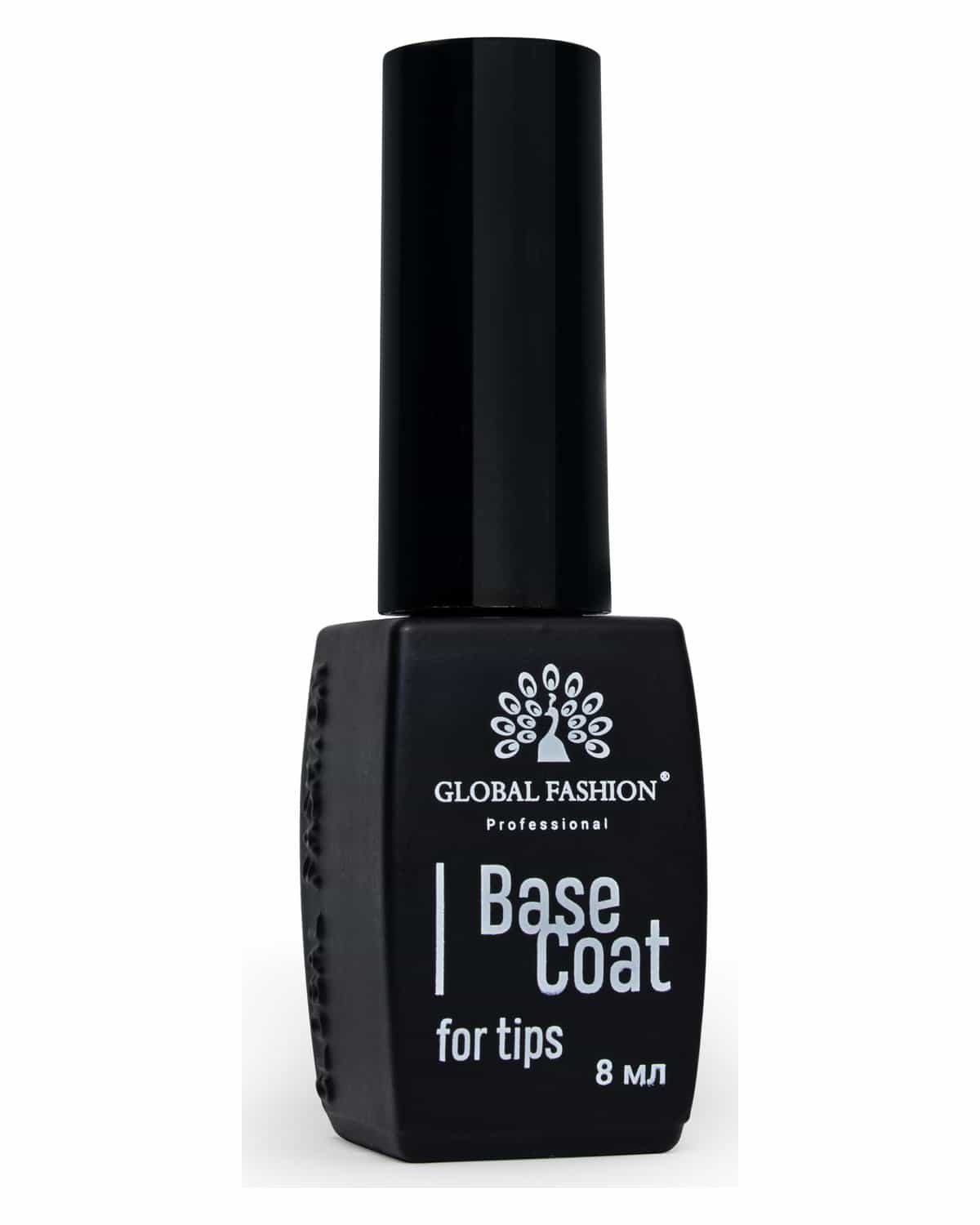 GLOBAL FASHION Professional Base for Gel Tips, 8 ML - Long-lasting, Strong Adhesion, Easy to Apply