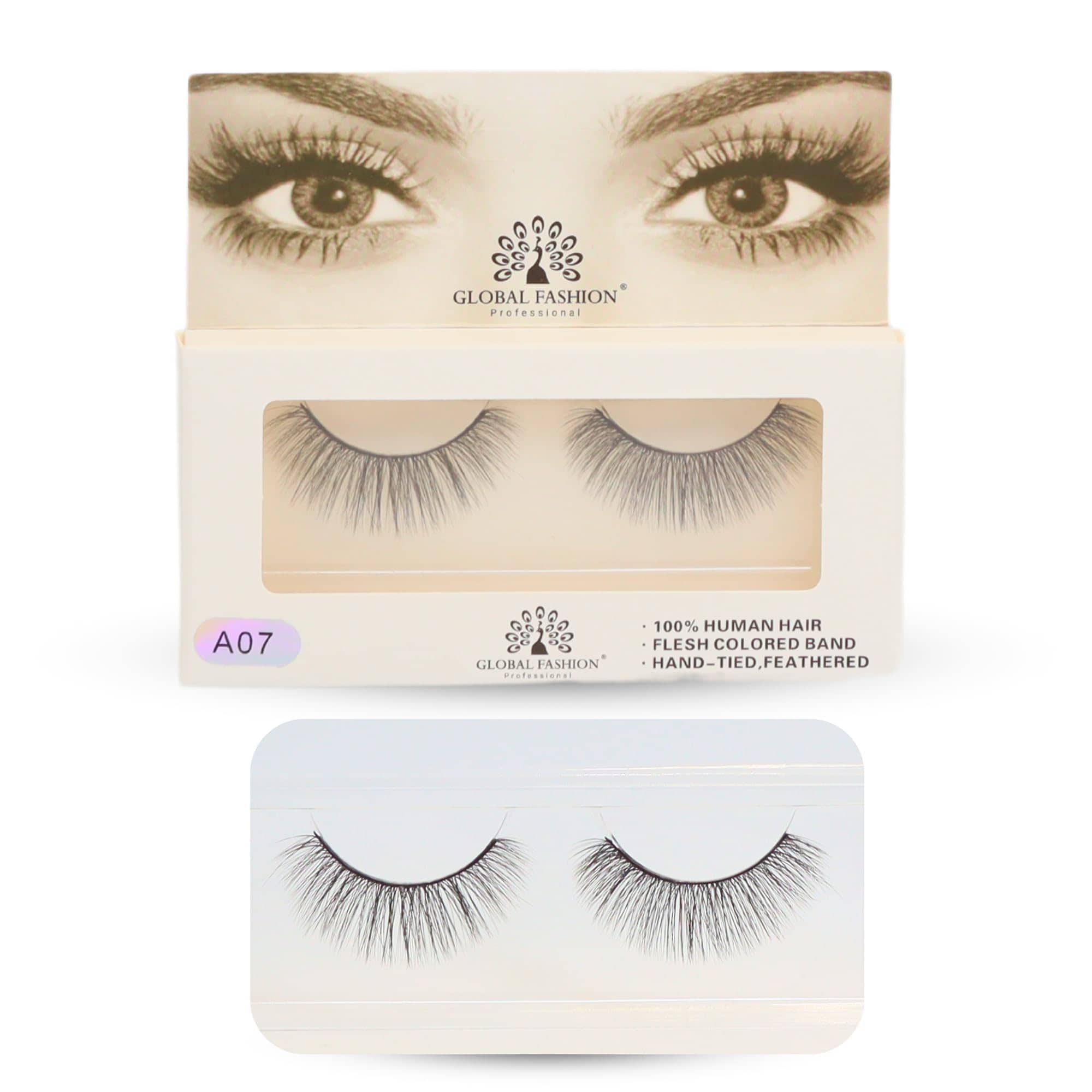 2 Pcs False Eyelashes Pack - Wispy Natural Look, Mink Fluffy Strips, Cat Eye and Fox Eye Lashes, Reusable, Easy Application, Perfect for Daily Wear & Special Occasions - | (Eyelash)