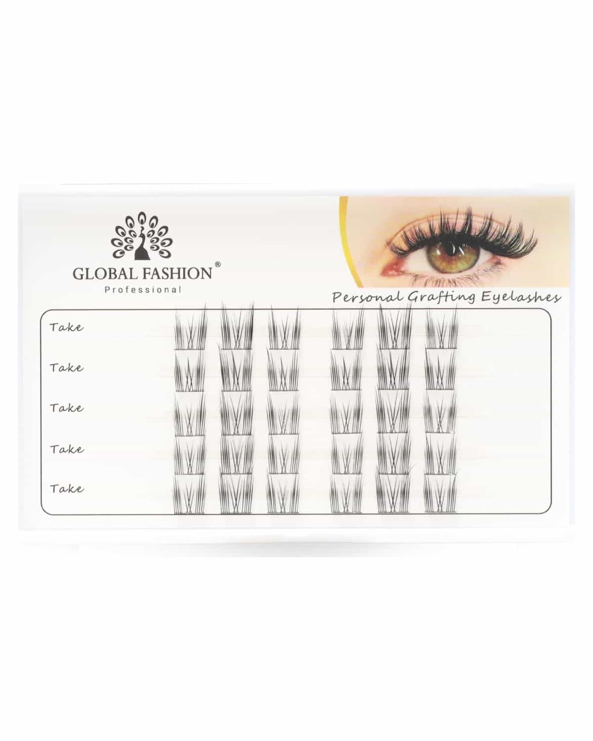 Premade Lash Fans (11mm, 12mm, 13mm) | Multipack Natural Volume - Easy, Fluffy Lashes in Minutes! | (SY-A122-06 (30 Fans))
