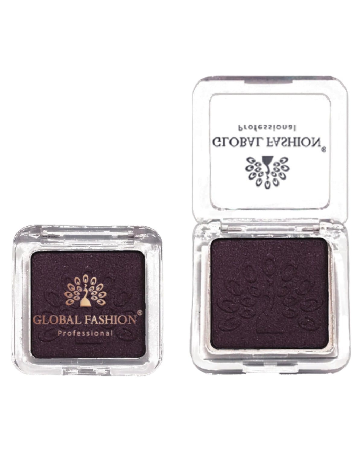 Global Fashion Professional 1-Color Eyeshadow Palette – Highly Pigmented Single Shade, Long-Lasting Matte & Shimmer Finish, Blendable Eye Makeup for All Skin Tones, Compact Design — Color Palette 24