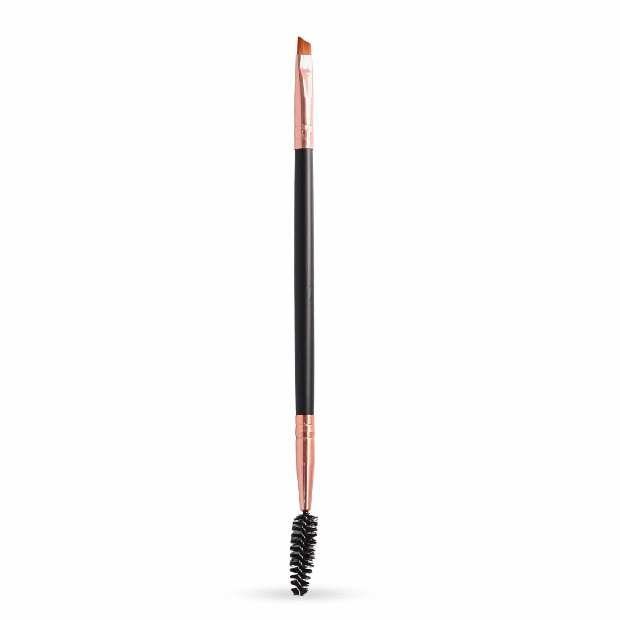 Global Fashion 2-in-1 Eyebrow & Lash Brush | Shaping & Defining Brows, Separating & Lengthening Lashes | Double-Ended Applicator | Soft Synthetic Bristles | Cruelty-Free & Vegan