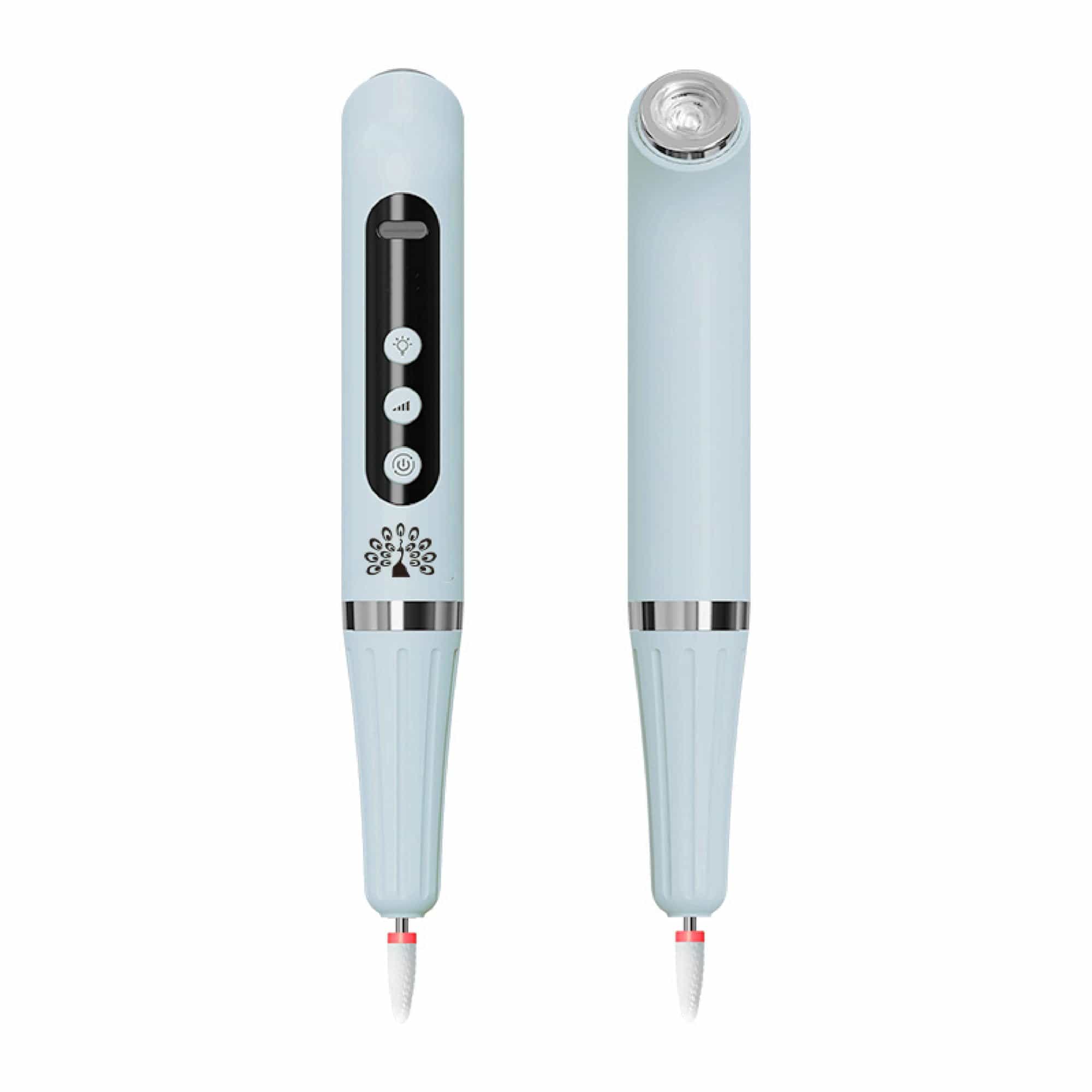 Global Fashion 2-in-1 Polishing Pen, Cordless Electric Nail File & UV Lamp, Nail Drill Kit for Manicure & Pedicure, Ideal for Acrylic and Gel Nails, Essential Nail Tools for Techni
