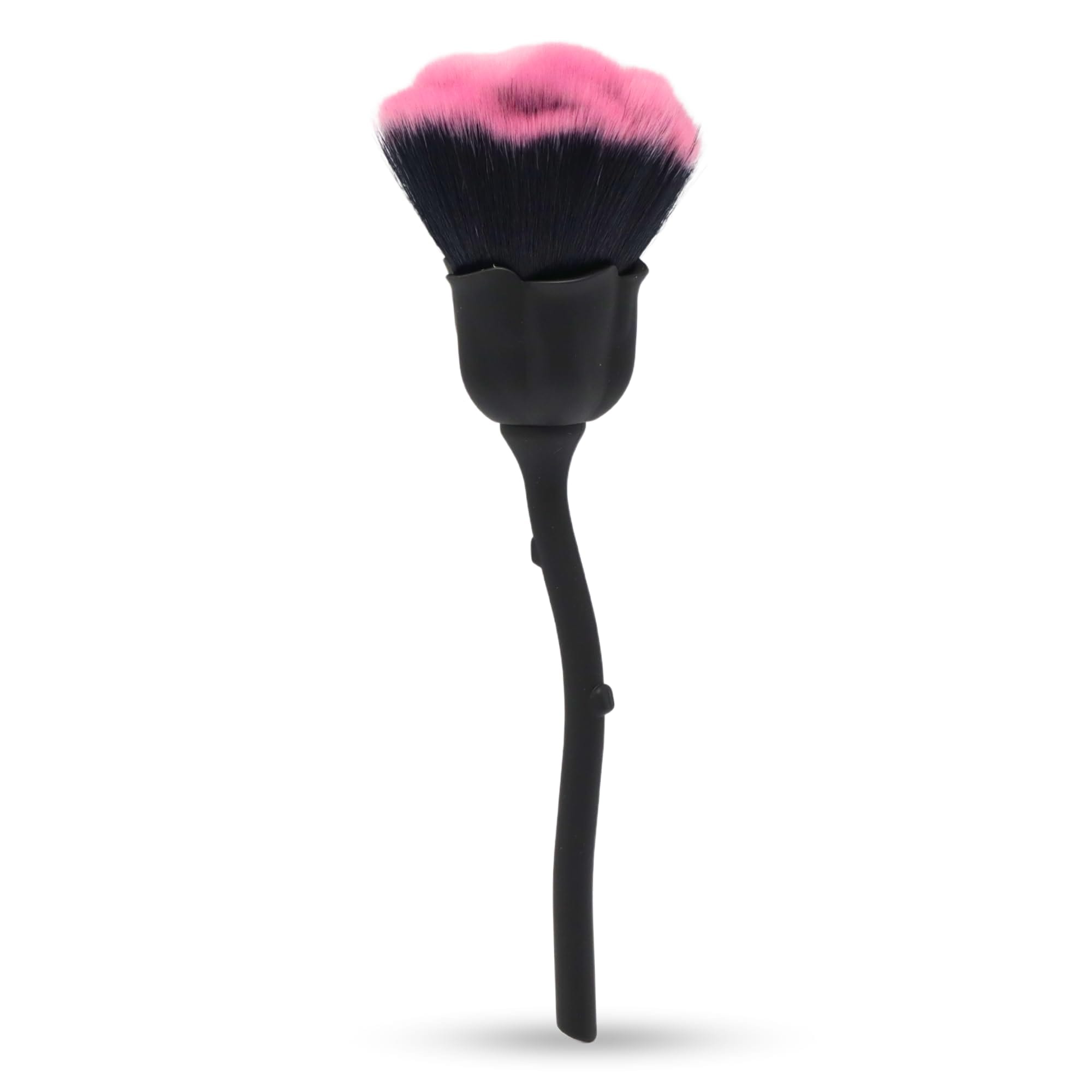 GLOBAL FASHION Professional Vegan & Cruelty-Free - Nail Art Powder Dust Removal Brush - Soft Bristles for Acrylic Powders, Glitters & Dips - Manicure Tool - Home & Salon Use | Blac — Color 0634052951685