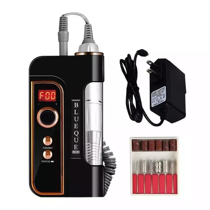 NAIL DRILL MACHINE BQ 301 BLACK