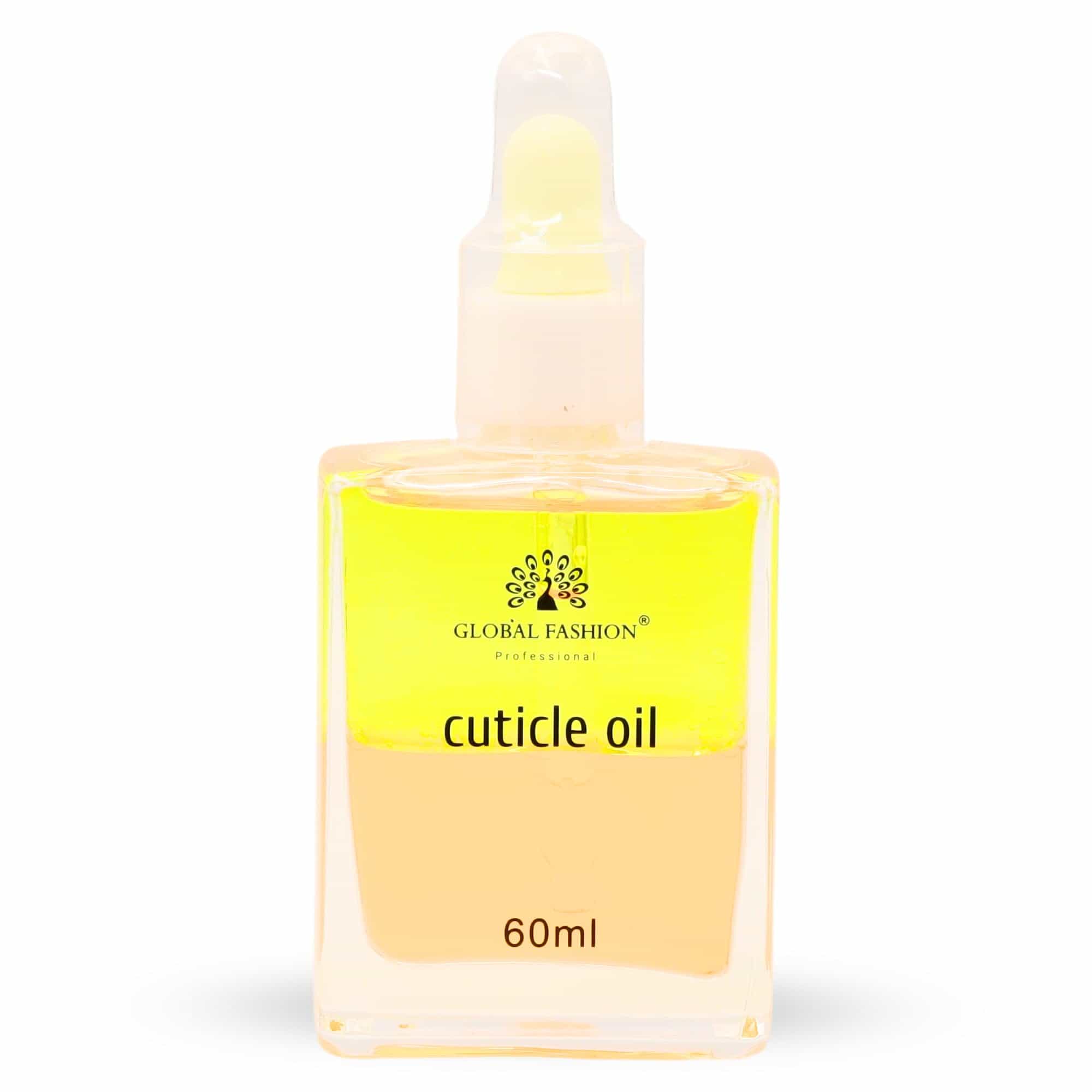 Cuticle Oil 60 ml - Jojoba & Vitamin E Nail & Cuticle Treatment with Sweet Almond Oil - Deep Hydration, Nourishes & Repairs, Strengthens Brittle Nails - Dropper for Salon & Home Ca