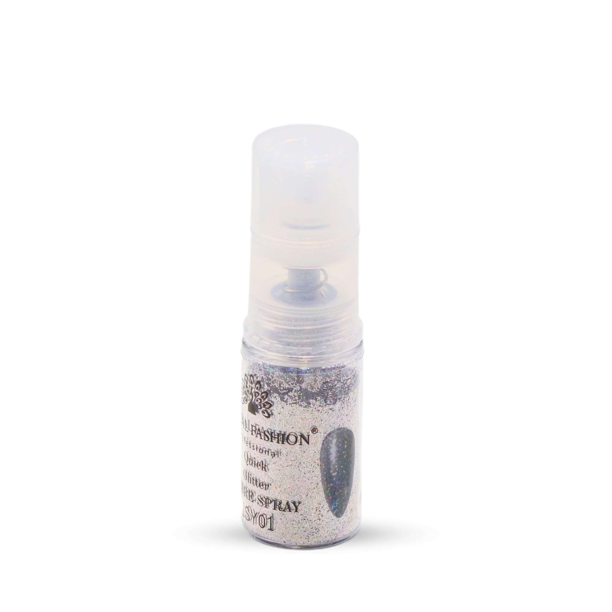 GLOBAL FASHION Professional Quick Glitter Ombre Nail Spray - Effortless Gradient Nails in Seconds (7.5g) by (Glitters LSY01)
