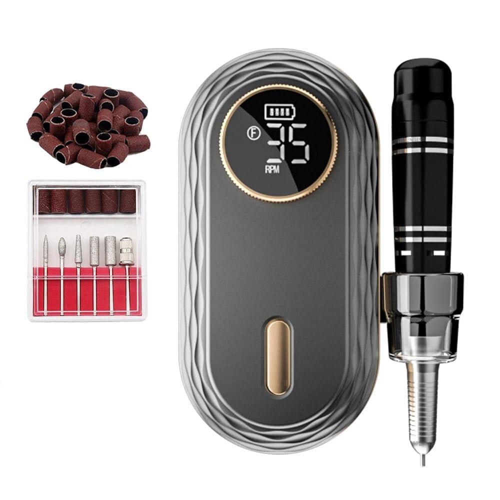NAIL DRILL MACHINE ZF 433 GRA — Color Grey