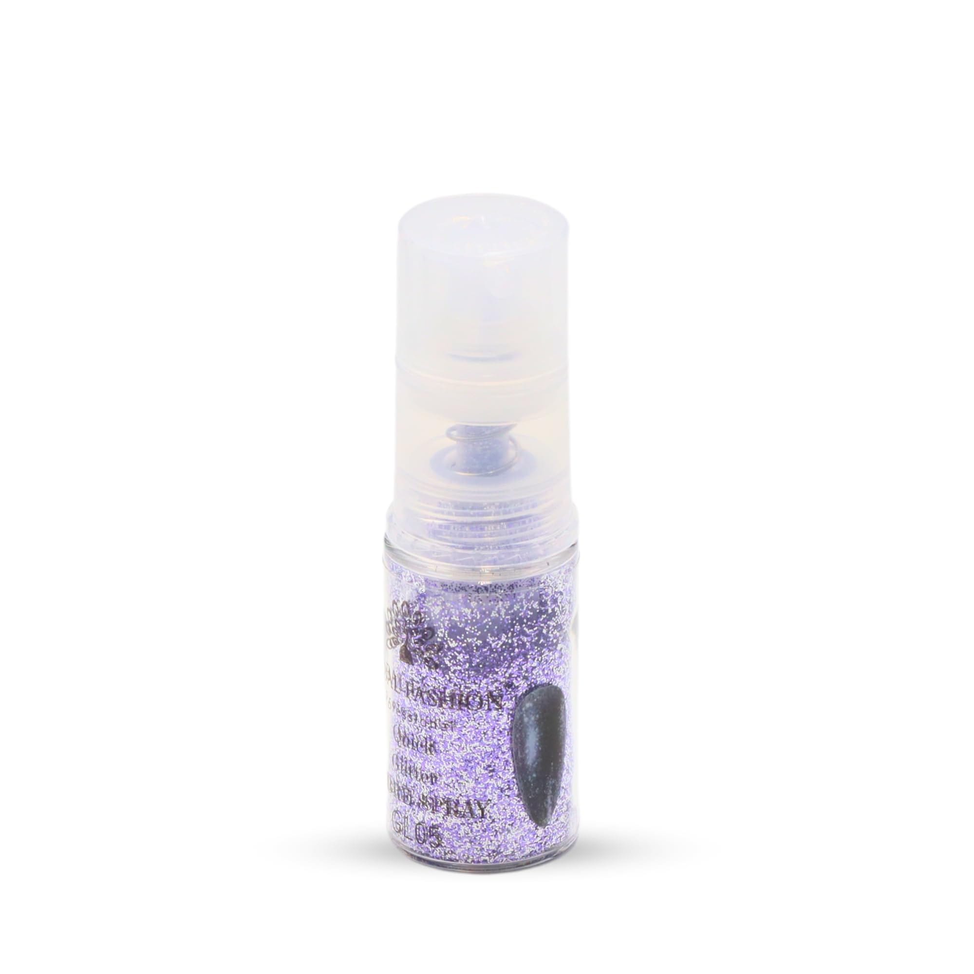 GLOBAL FASHION Professional Quick Glitter Ombre Nail Spray - Effortless Gradient Nails in Seconds (7.5g) by (Glitters GL05)