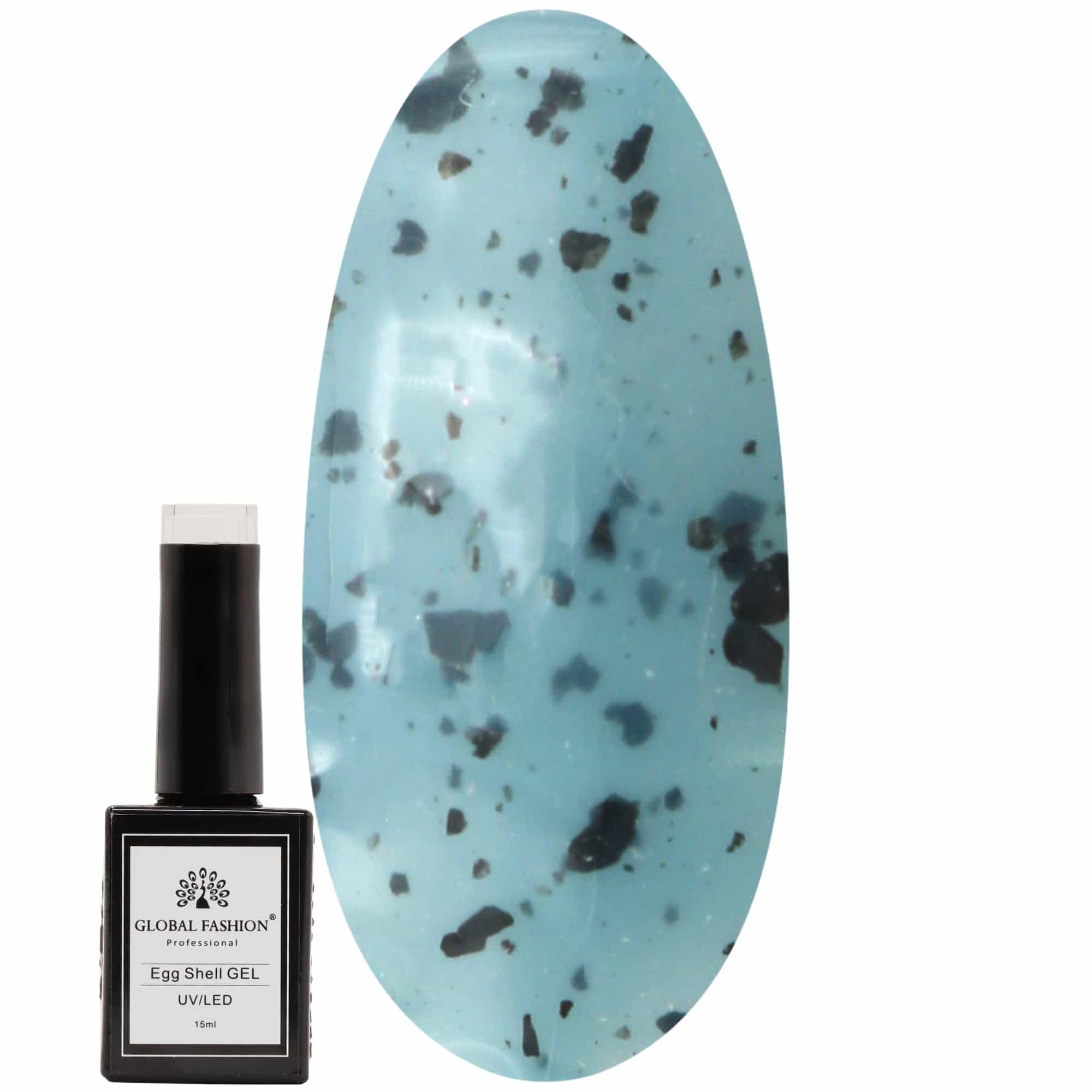 Egg Shell UV/LED Gel Nail Polish – Long-Lasting Color-Changing Soak-Off Gel, Easy Application, Nail Art Polish for Salon-Grade & Home Manicures – (Shade 211, 15ml)
