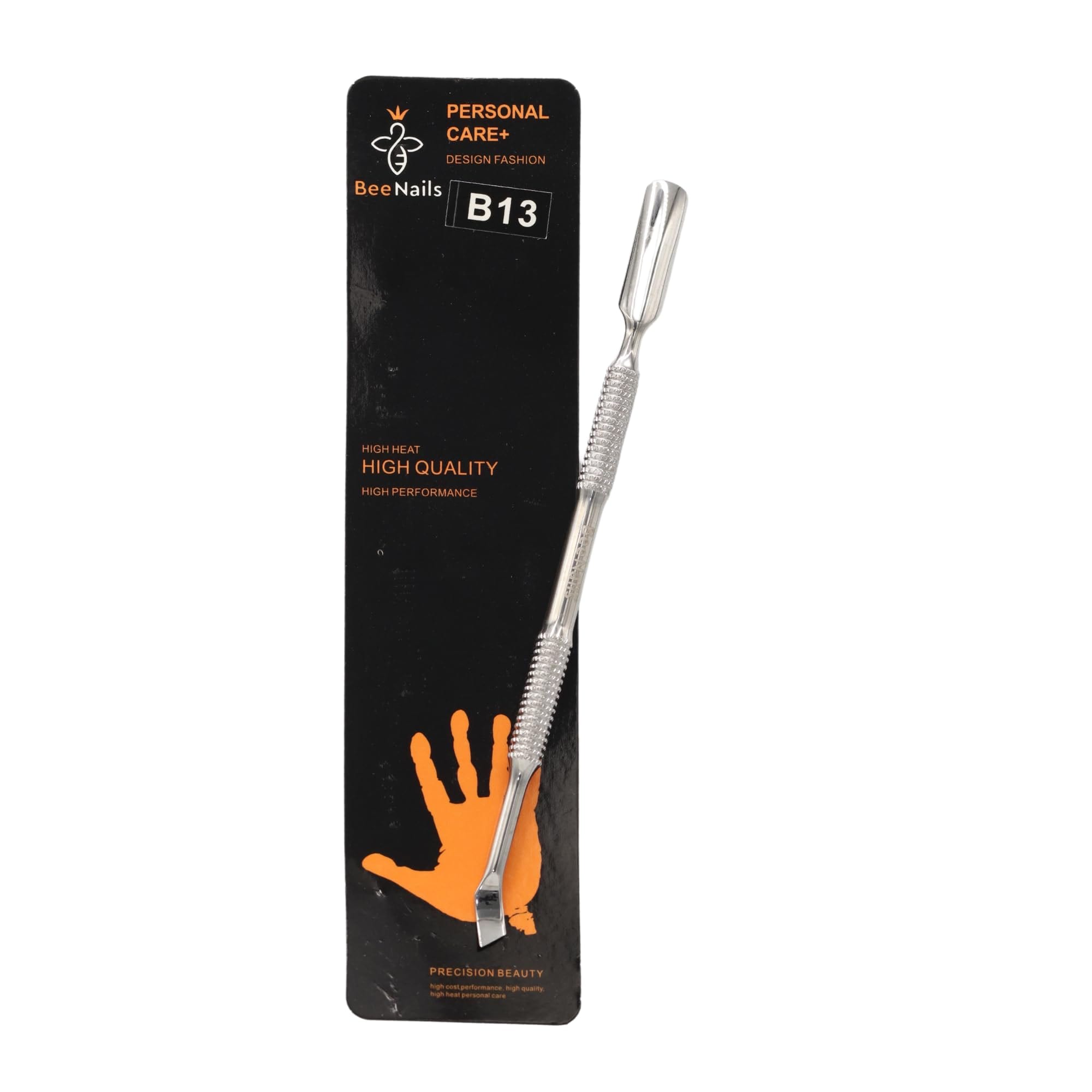 BeeNails Premium Stainless Steel Cuticle Nipper & Remover Kit for Flawless Manicures & Pedicures - Professional Clippers, Salon Grade Durable Tools for Fingernails and Toenails — Color 0634052953214