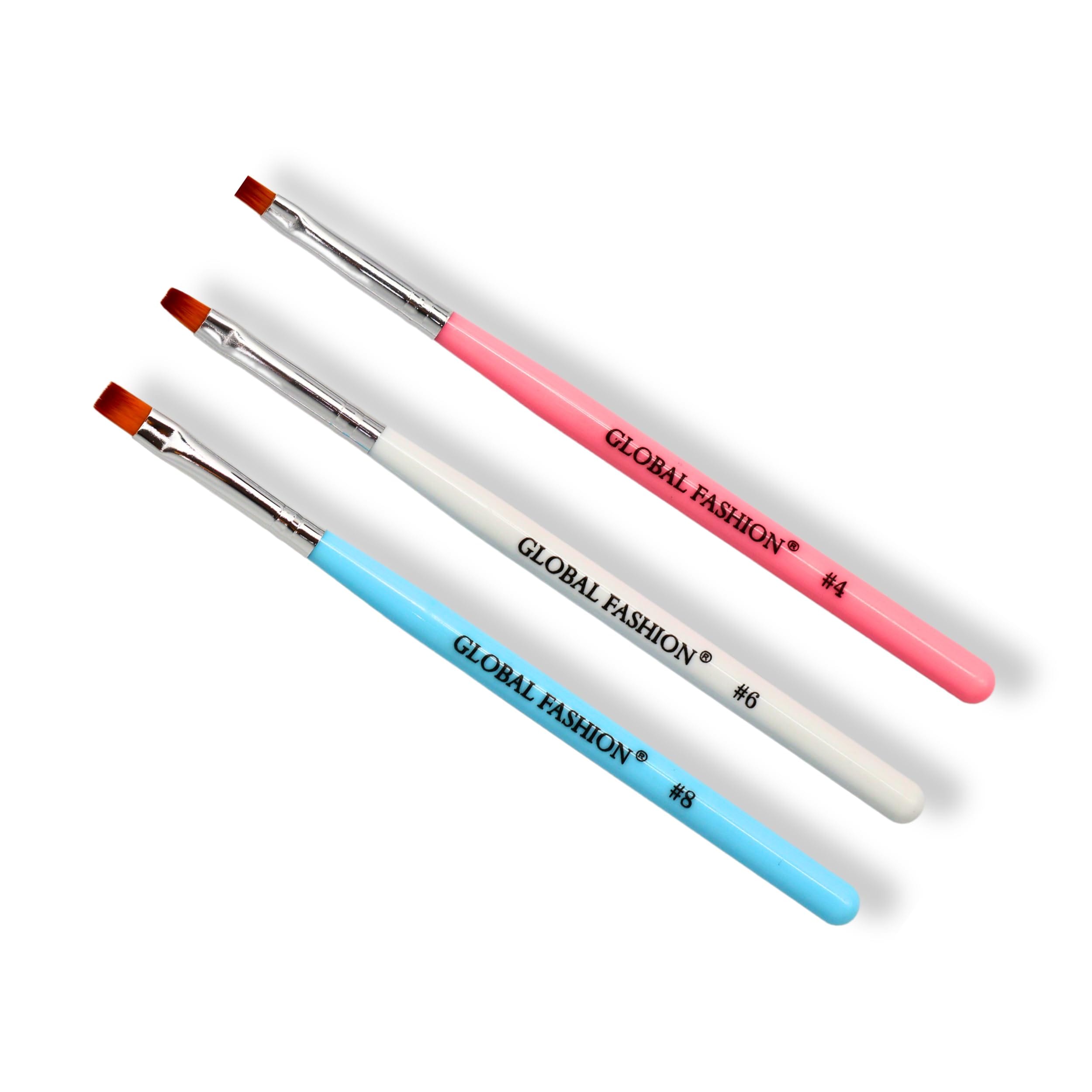 BRUSH KIT FOR UV GEL — Color 100019394912