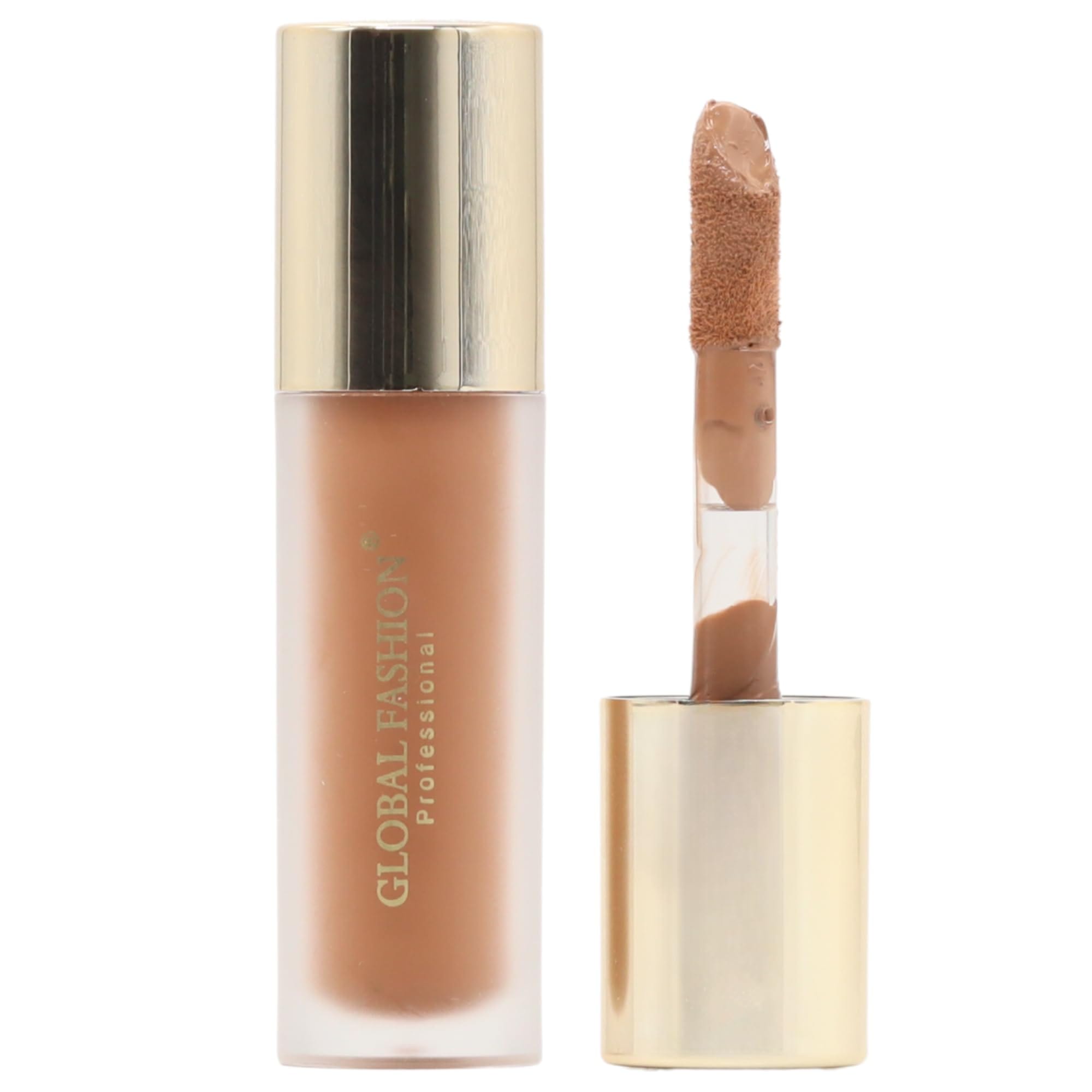 Global Fashion Stereo Sculpt Liquid Contour 5.2 g - Waterproof, Buildable Matte Contour Stick with Flat‑Paddle Sponge Tip – Multi‑Use Bronzer for Cheeks, Nose & Eyes - 24‑Hr Wear — Color 101
