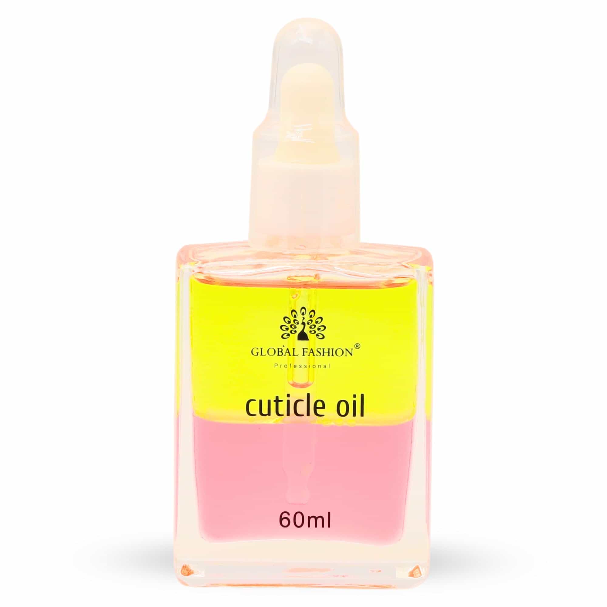 Cuticle Oil 60 ml - Jojoba & Vitamin E Nail & Cuticle Treatment with Sweet Almond Oil - Deep Hydration, Nourishes & Repairs, Strengthens Brittle Nails - Dropper for Salon & Home Ca