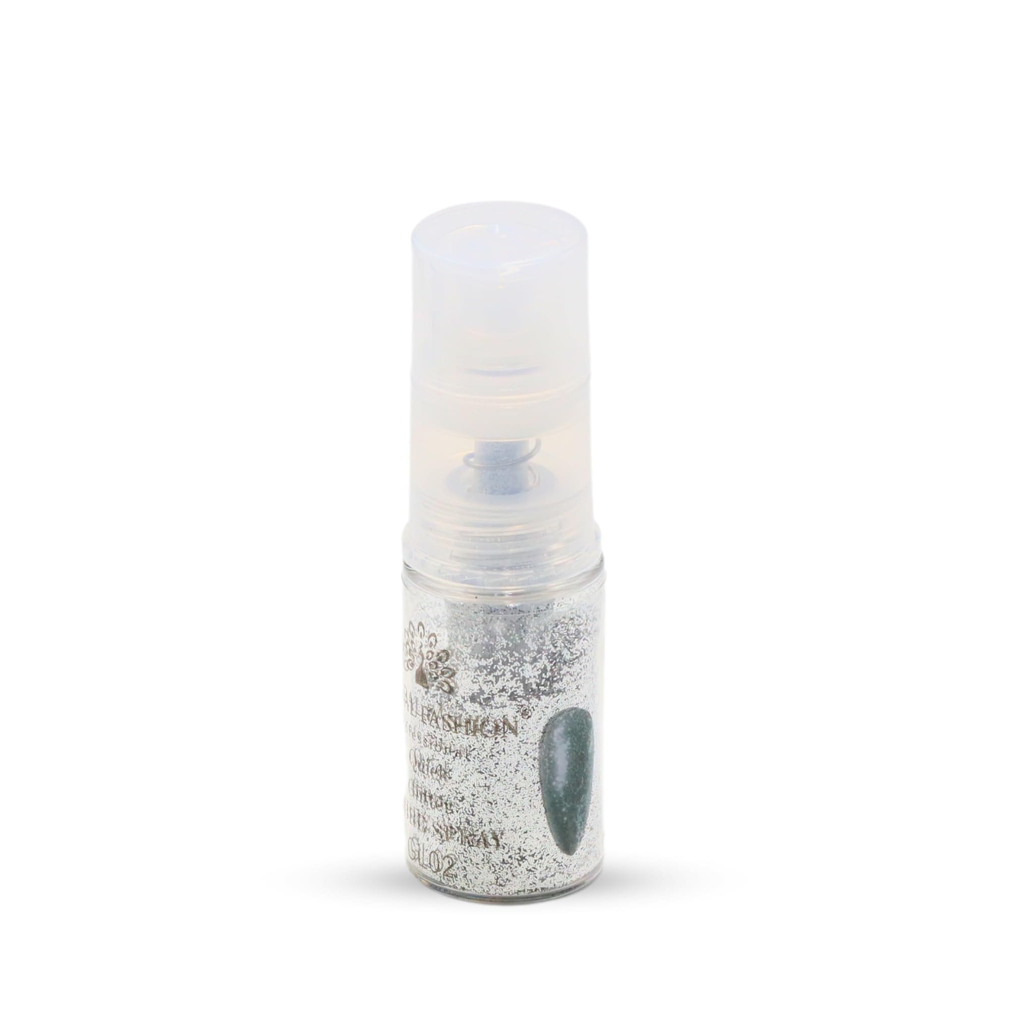 GLOBAL FASHION Professional Quick Glitter Ombre Nail Spray - Effortless Gradient Nails in Seconds (7.5g) by Global Fashion (Glitters GL02)