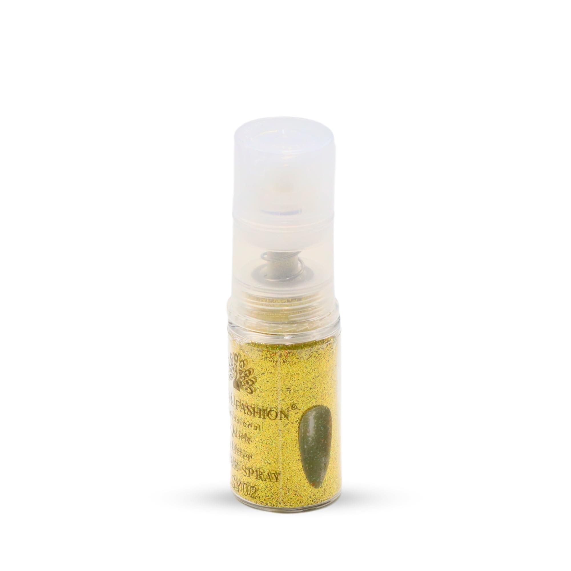 GLOBAL FASHION Professional Quick Glitter Ombre Nail Spray - Effortless Gradient Nails in Seconds (7.5g) by (Glitters LSY02)