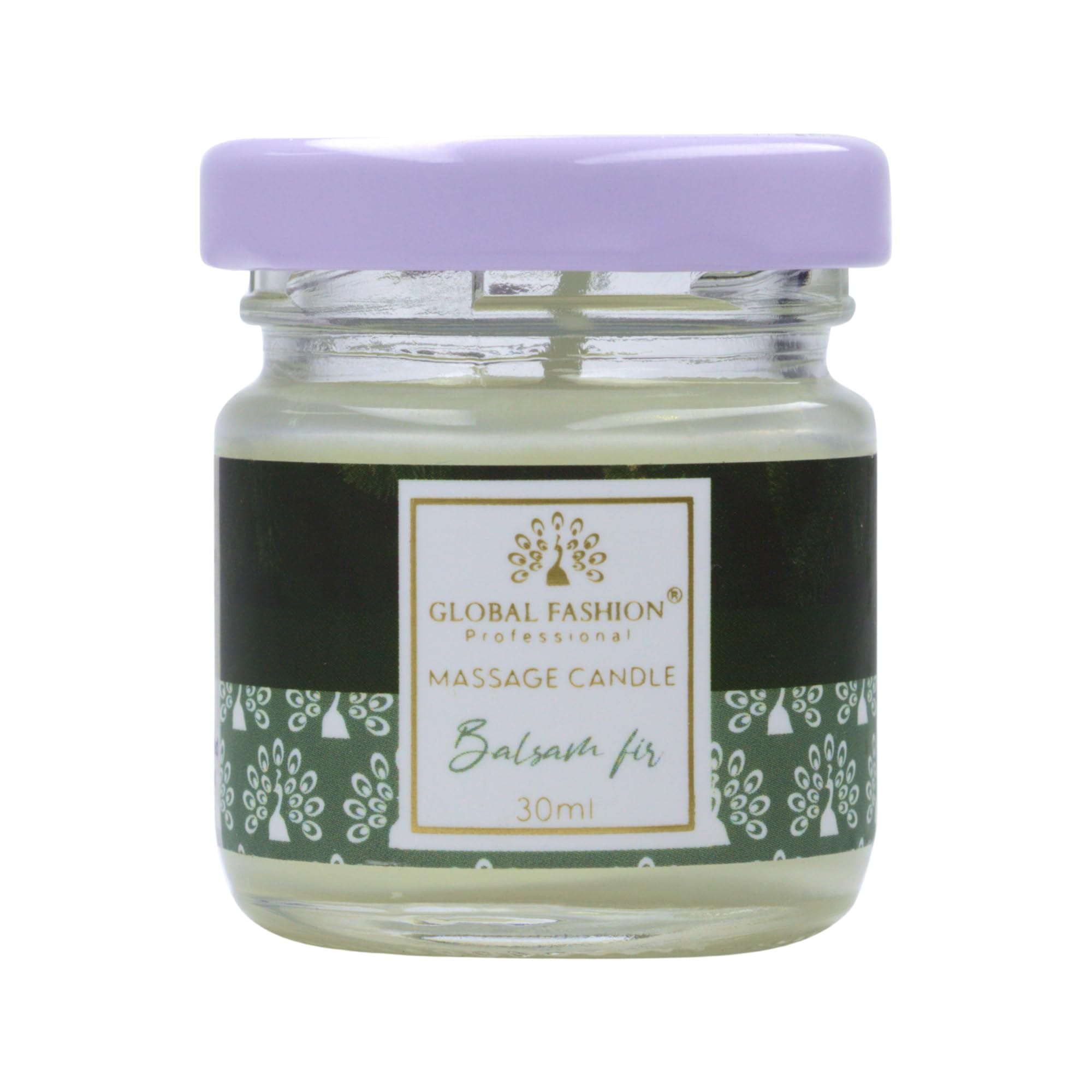 Global Fashion Massage Candle 30 ml - Luxury Body & Massage Oil Candle, Warm Skin-Oil Candle for Home Spa, Couples & Personal Use - Vegan Soy Wax, Home Scented Aromatherapy Gift-Re — Scent 0744963297021