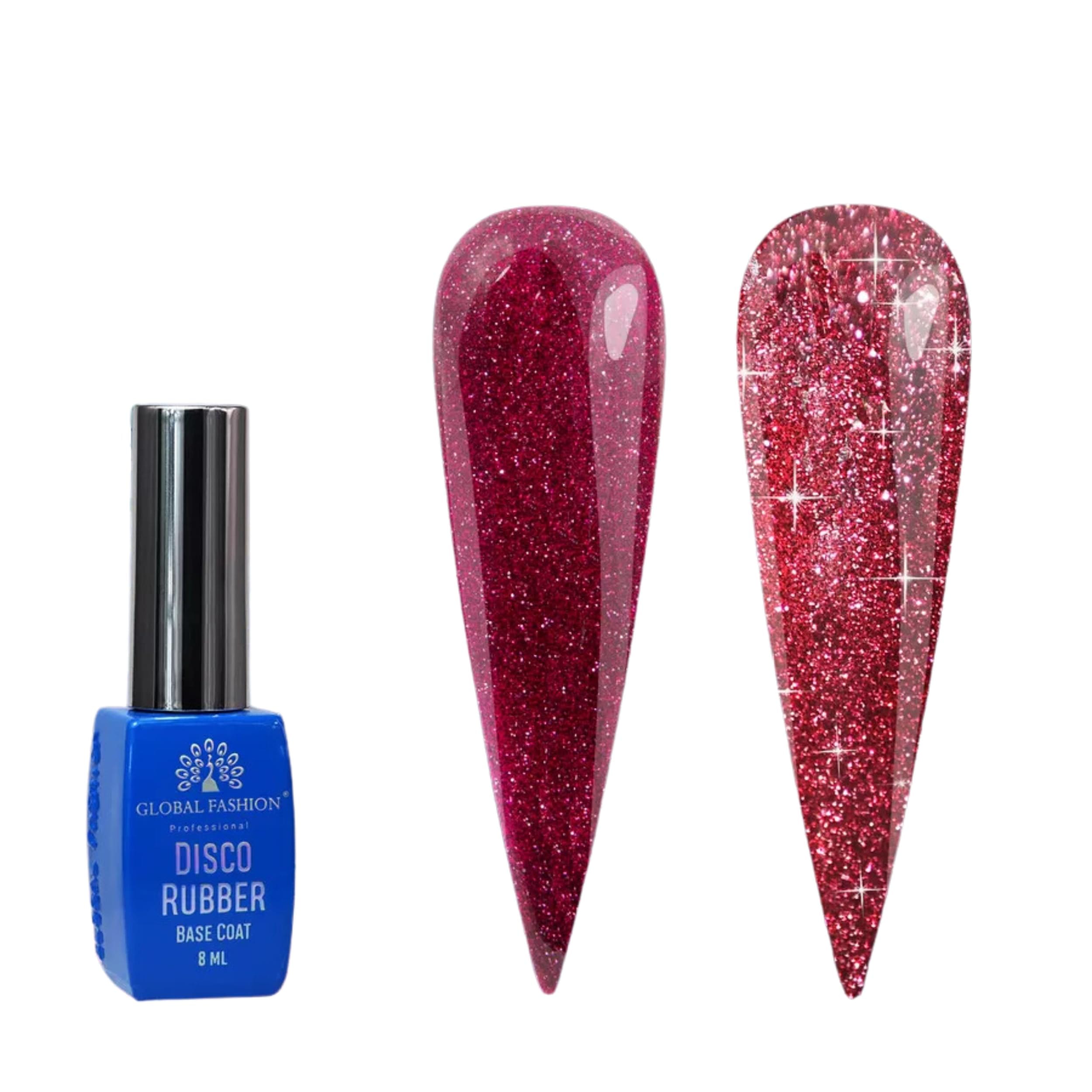 DISCO RUBBER BASE COAT 8ml 09 — Color 4673724658404