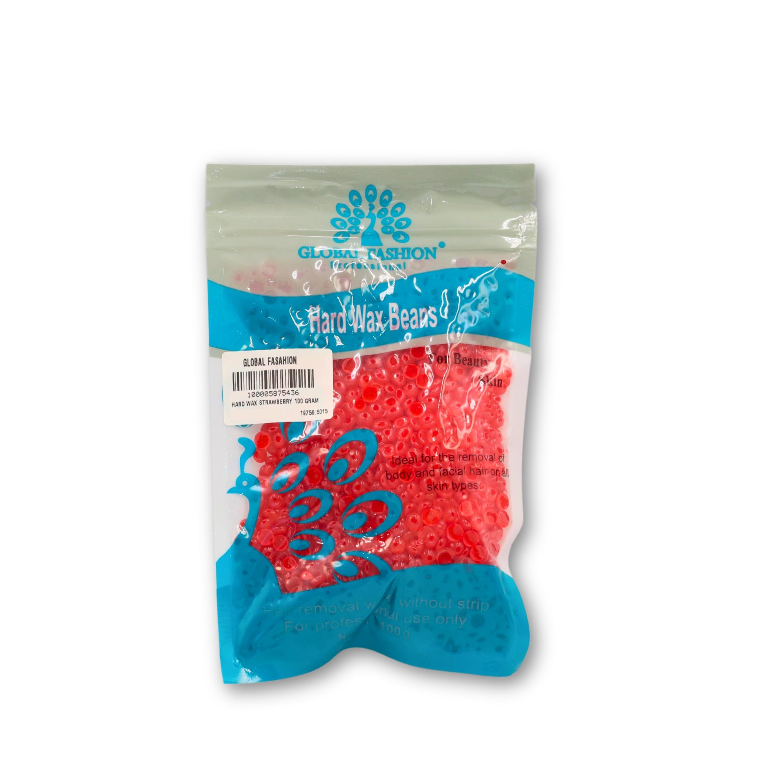 HARD WAX STRAWBERRY 100 GRAM — Scent 100005875436